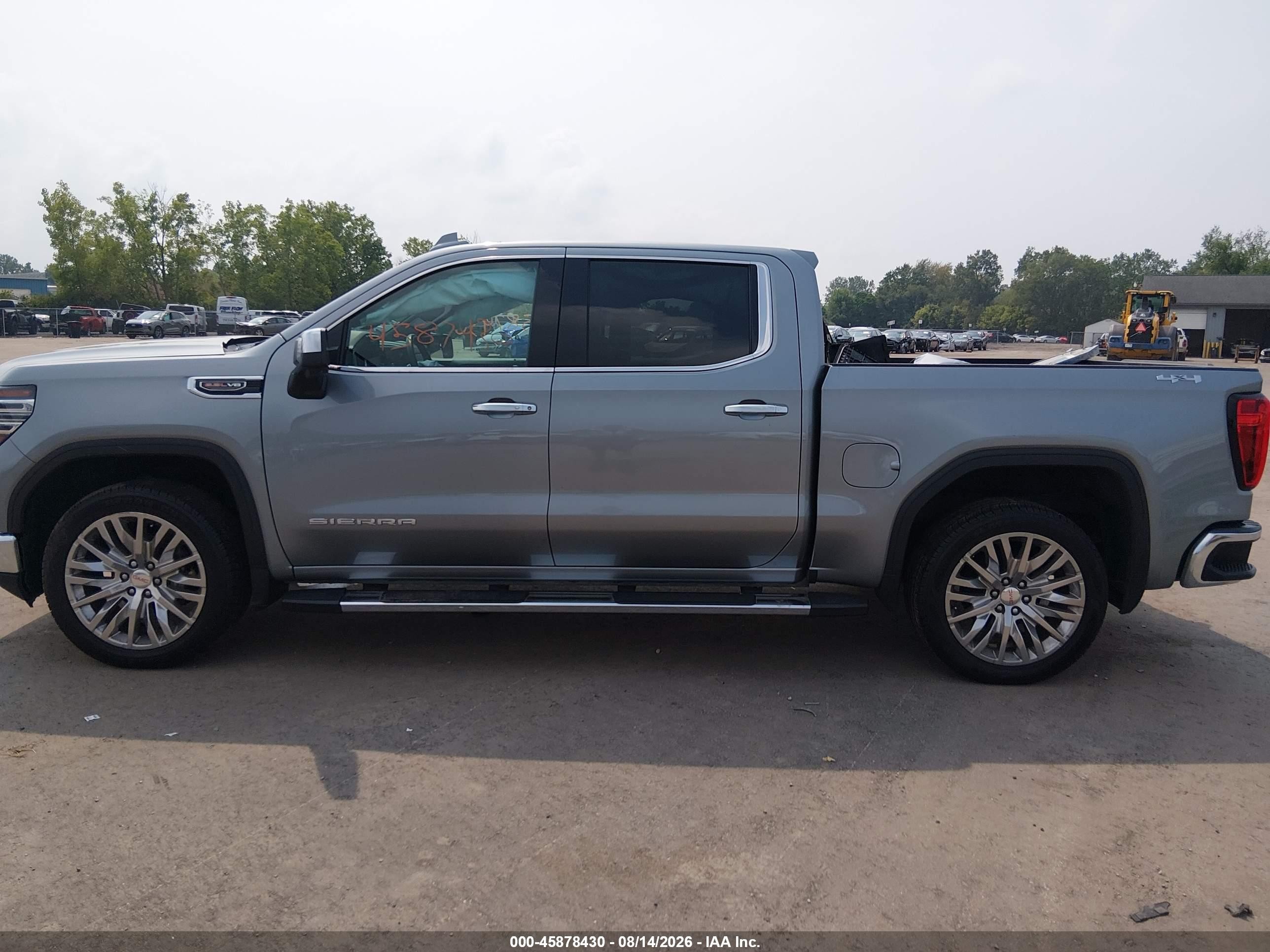 2023 Gmc Sierra 1500 4wd  Short Box Slt Gray vin: 1GTUUDEL6PZ142519