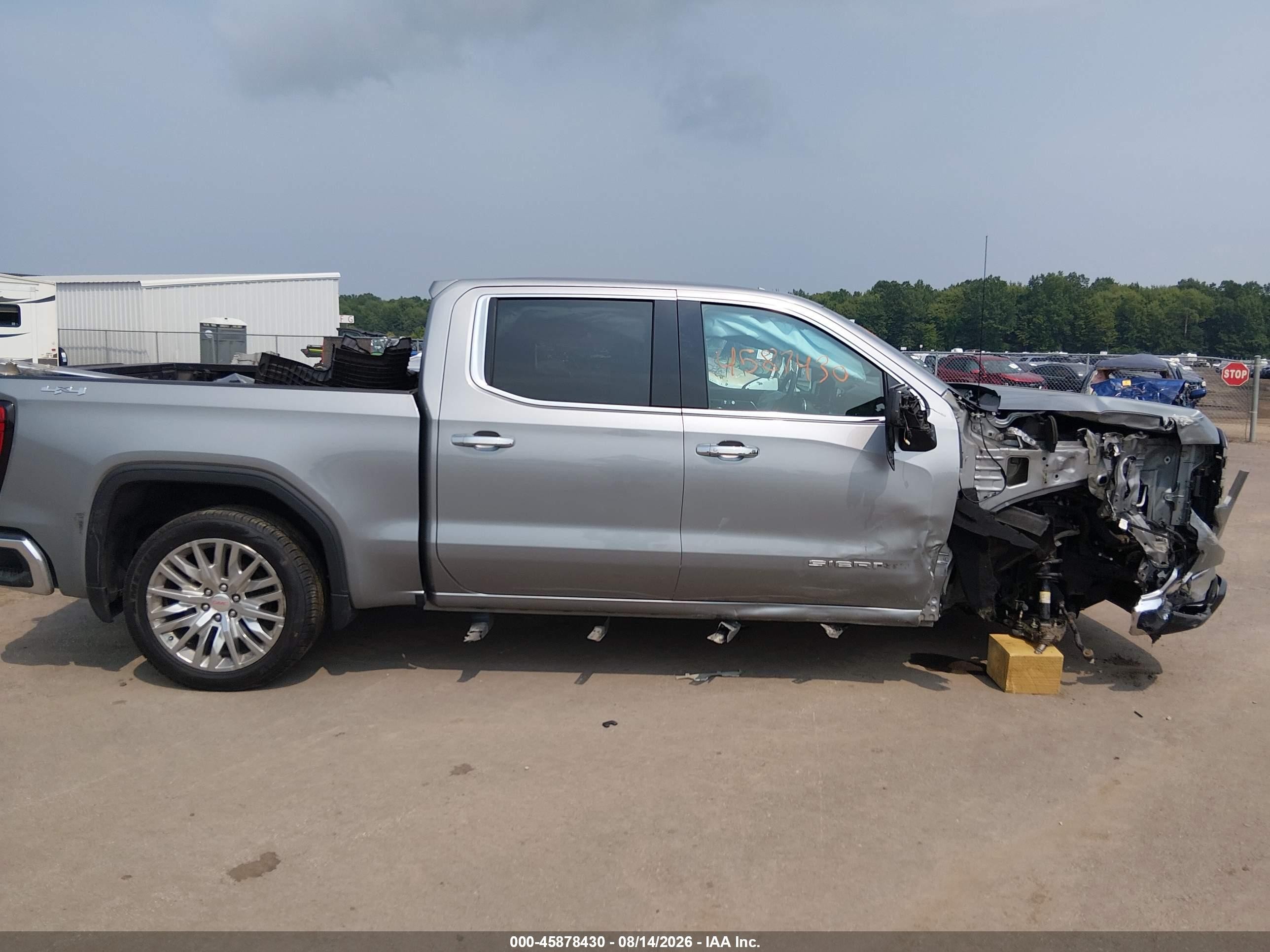 2023 Gmc Sierra 1500 4wd  Short Box Slt Gray vin: 1GTUUDEL6PZ142519