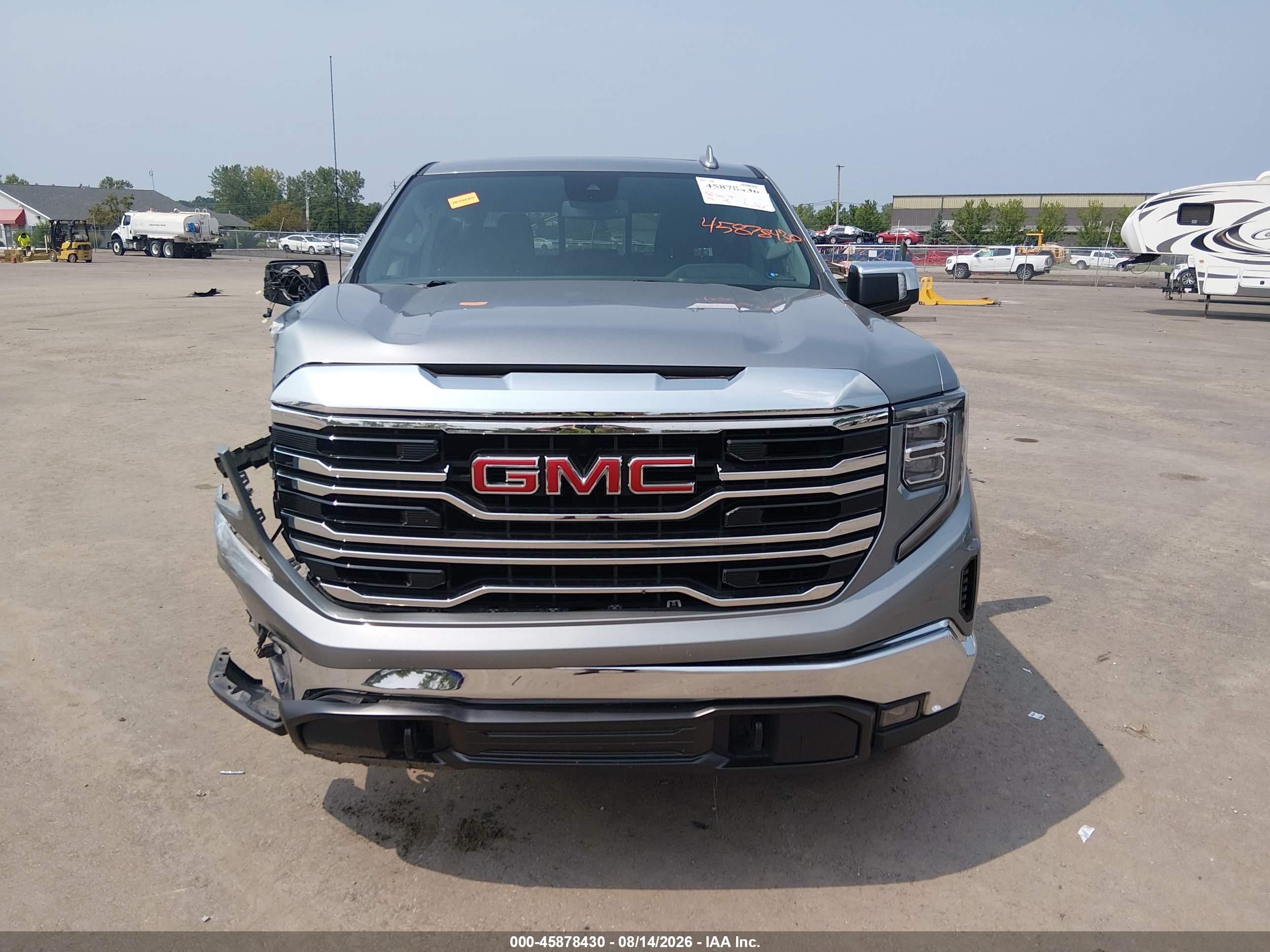 2023 Gmc Sierra 1500 4wd  Short Box Slt Gray vin: 1GTUUDEL6PZ142519