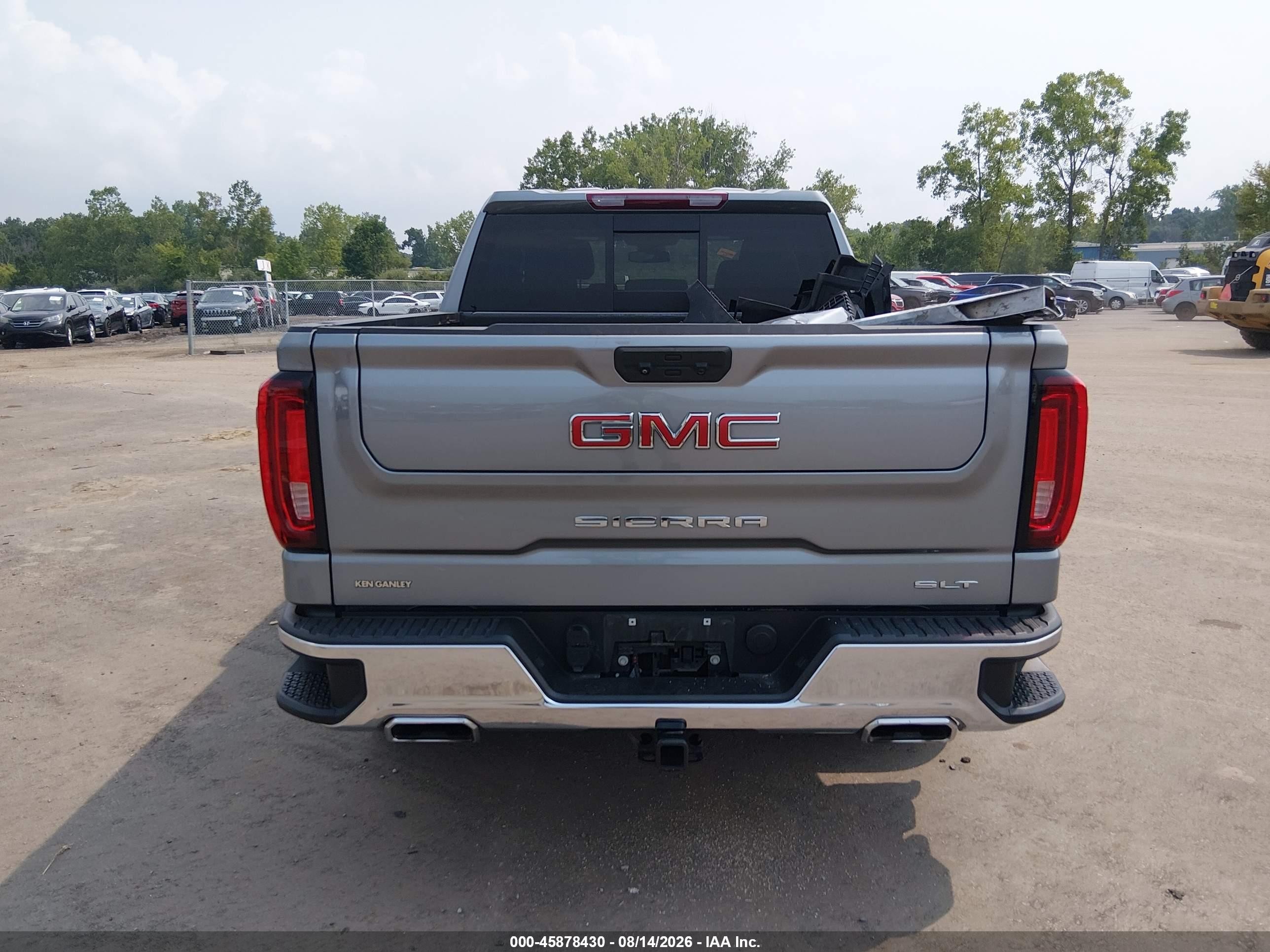 2023 Gmc Sierra 1500 4wd  Short Box Slt Gray vin: 1GTUUDEL6PZ142519