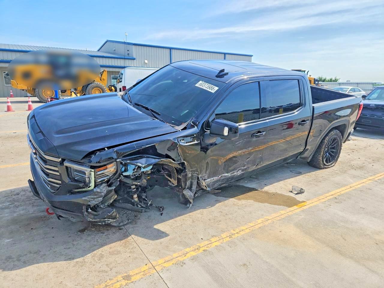 2025 Gmc Sierra K1500 At4 Black vin: 1GTUUEE80SZ261189