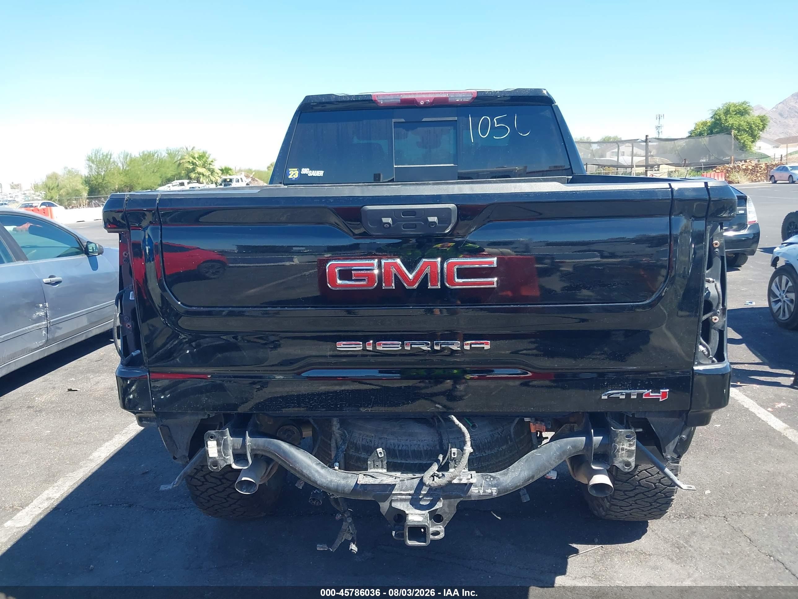 2022 Gmc Sierra 1500 At4 Black vin: 1GTUUEET2NZ581168