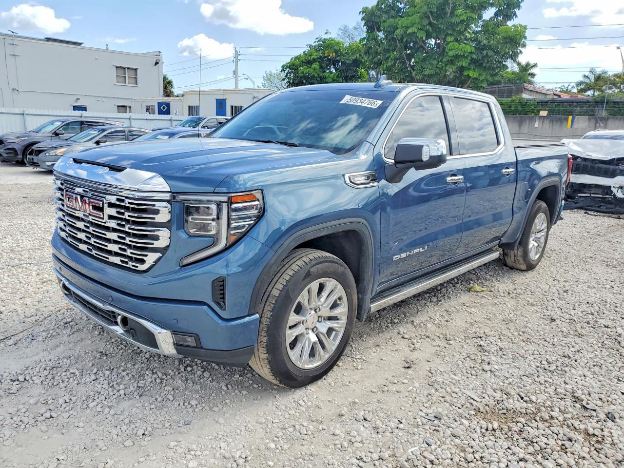 2024 Gmc Sierra K1500 Denali Blue vin: 1GTUUGE82RZ270918