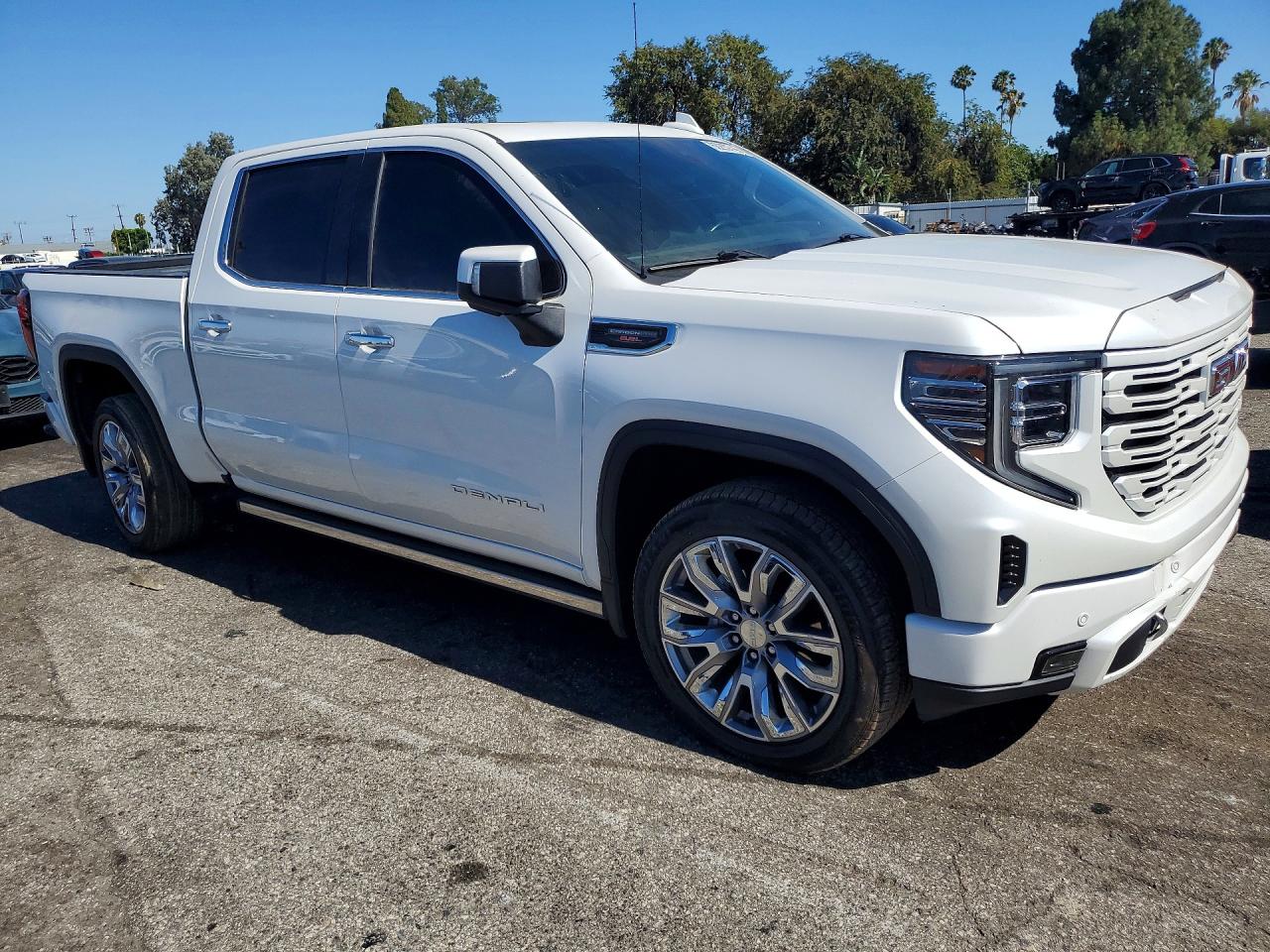 2023 Gmc Sierra K1500 Denali White vin: 1GTUUGEL9PZ183437