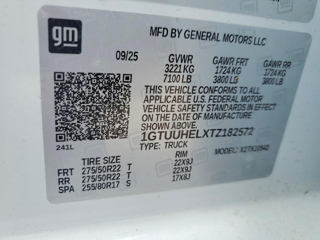 2026 Gmc Sierra K1500 Denali Ultimate White vin: 1GTUUHELXTZ182572