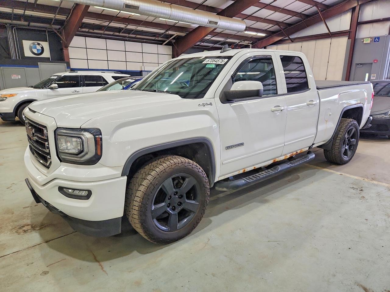 2017 Gmc Sierra K1500 White vin: 1GTV2LEC0HZ217432