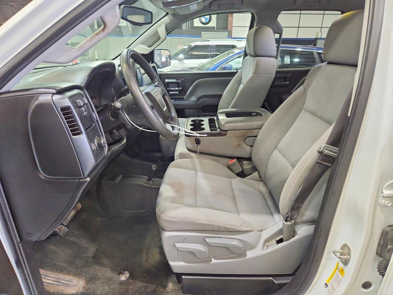 2017 Gmc Sierra K1500 White vin: 1GTV2LEC0HZ217432