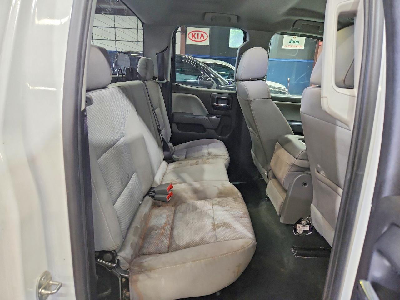2017 Gmc Sierra K1500 White vin: 1GTV2LEC0HZ217432