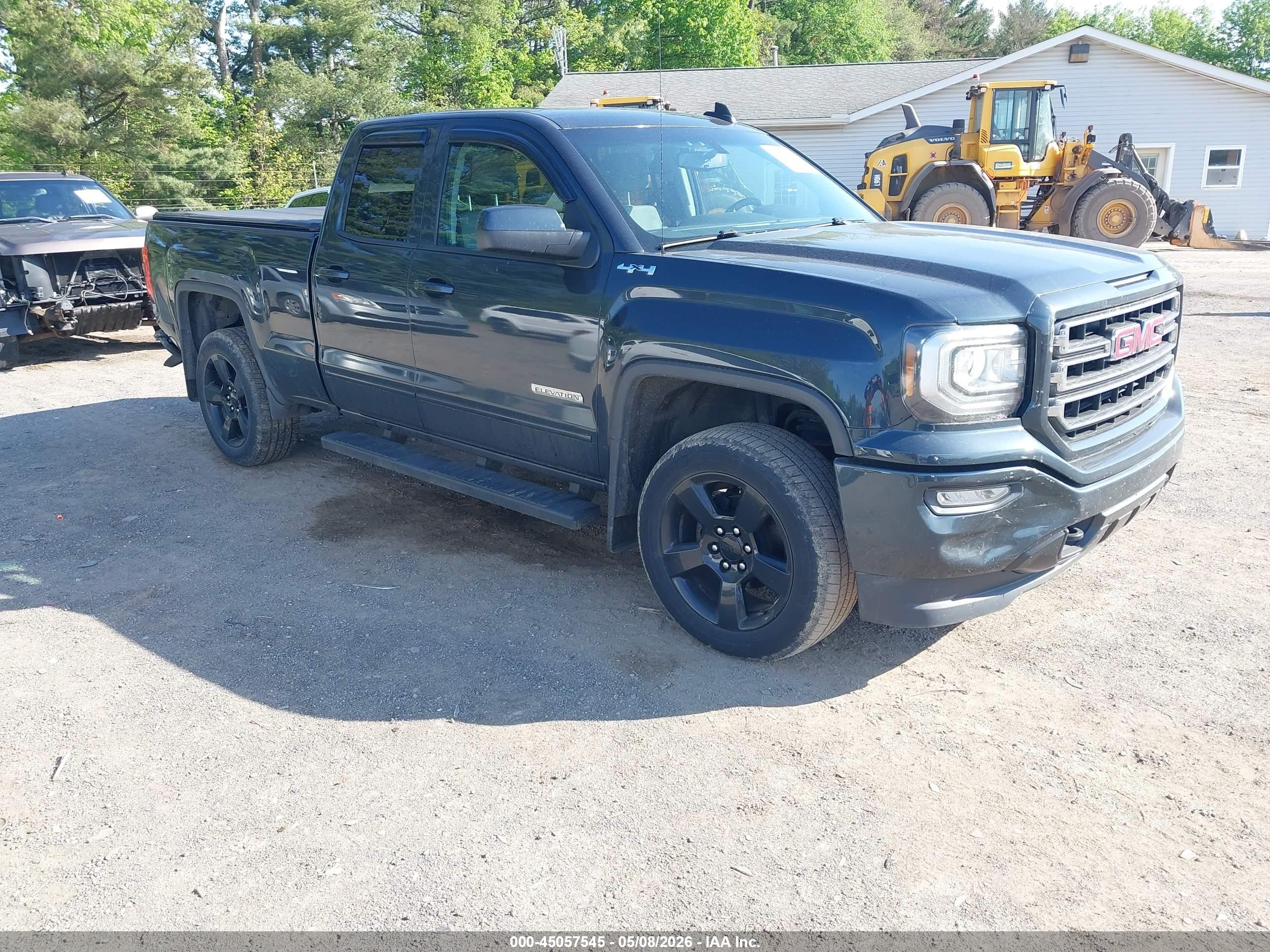 2017 Gmc Sierra 1500 Black vin: 1GTV2LEC2HZ404672
