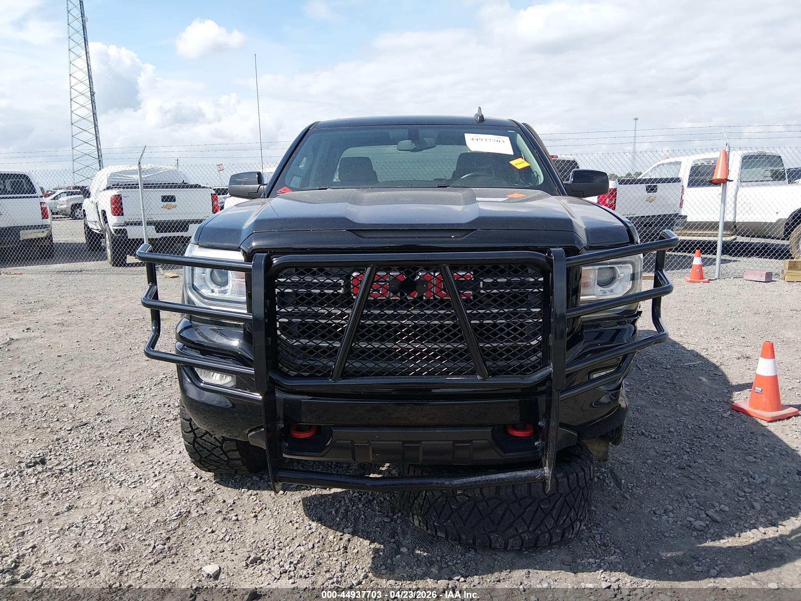 2016 Gmc Sierra 1500   Black vin: 1GTV2LEC4GZ368417