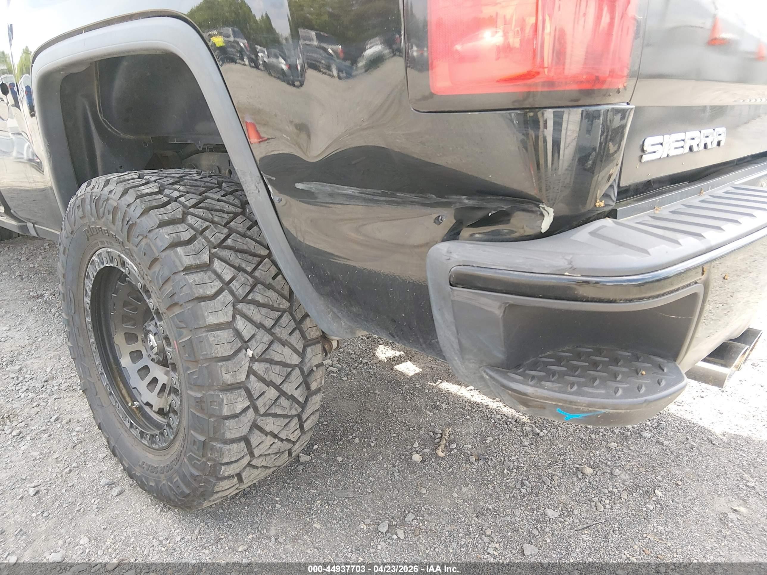 2016 Gmc Sierra 1500   Black vin: 1GTV2LEC4GZ368417