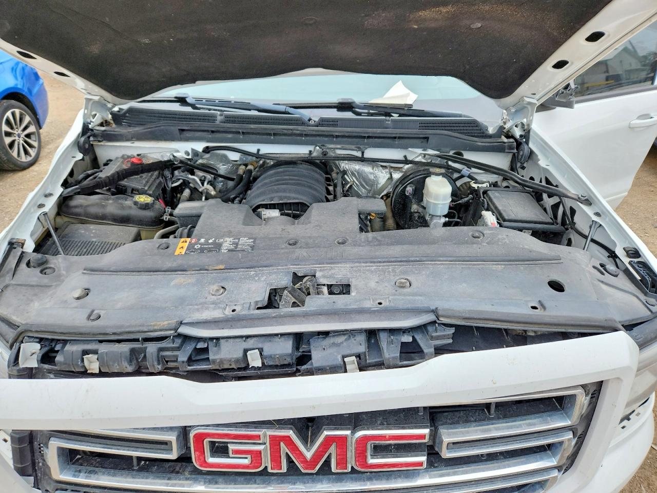 2017 Gmc Sierra K1500 White vin: 1GTV2LEC4HZ215716