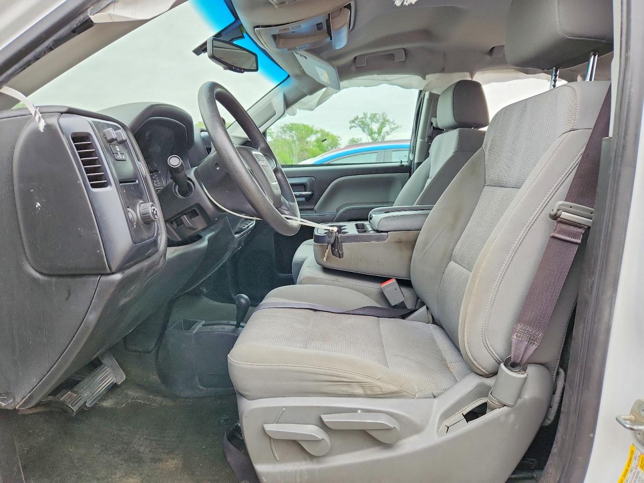 2017 Gmc Sierra K1500 White vin: 1GTV2LEC4HZ215716