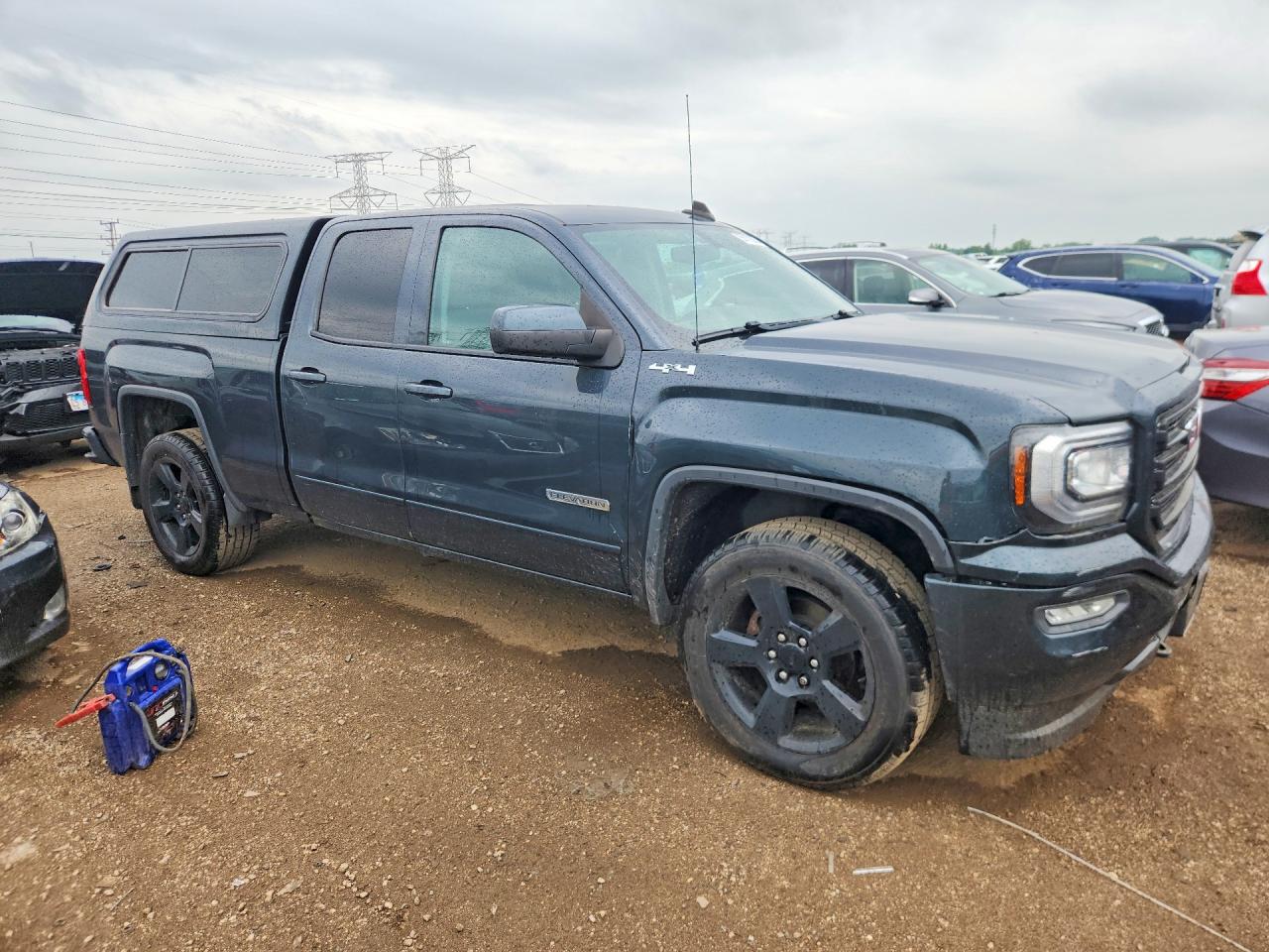 2017 Gmc Sierra K1500 Gray vin: 1GTV2LEC4HZ283319