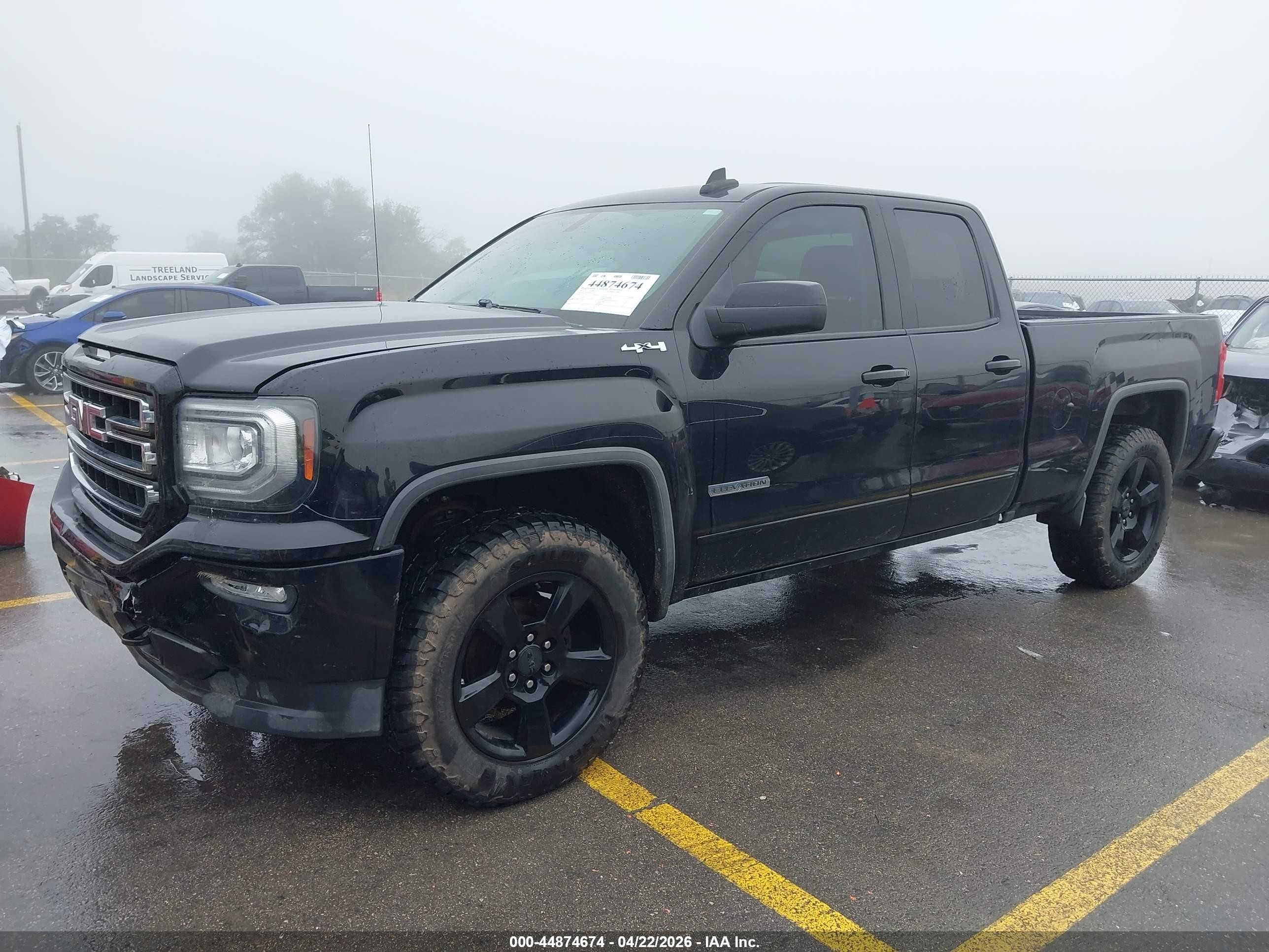 2017 Gmc Sierra 1500   Black vin: 1GTV2LEC5HZ141464