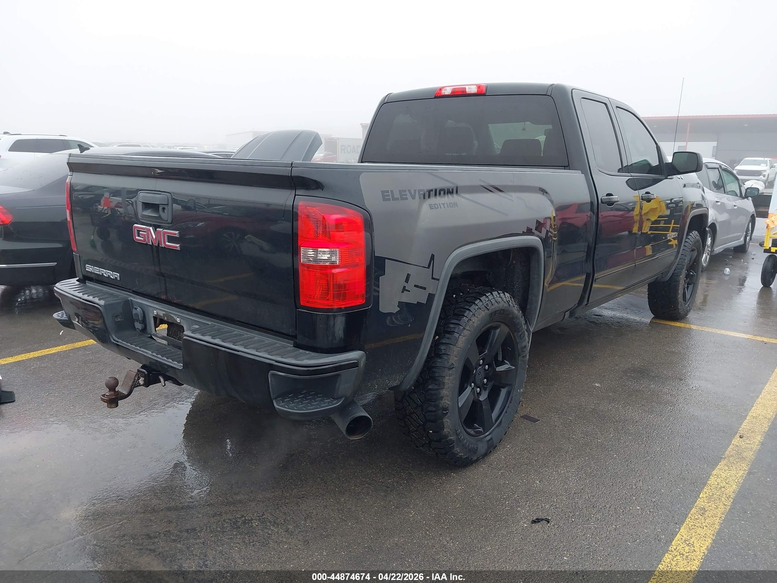 2017 Gmc Sierra 1500   Black vin: 1GTV2LEC5HZ141464