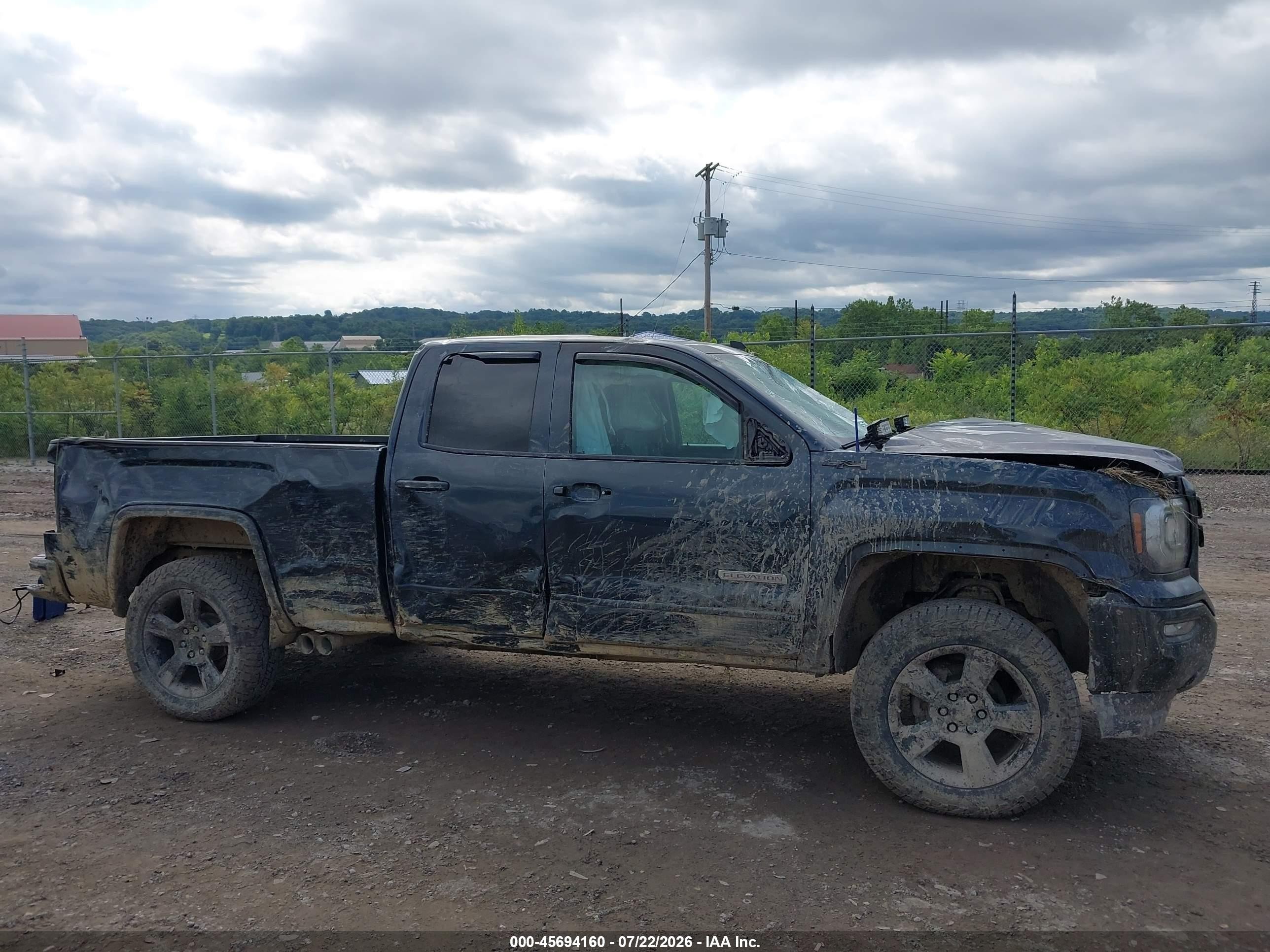 2017 Gmc Sierra 1500 Gray vin: 1GTV2LEC5HZ383509