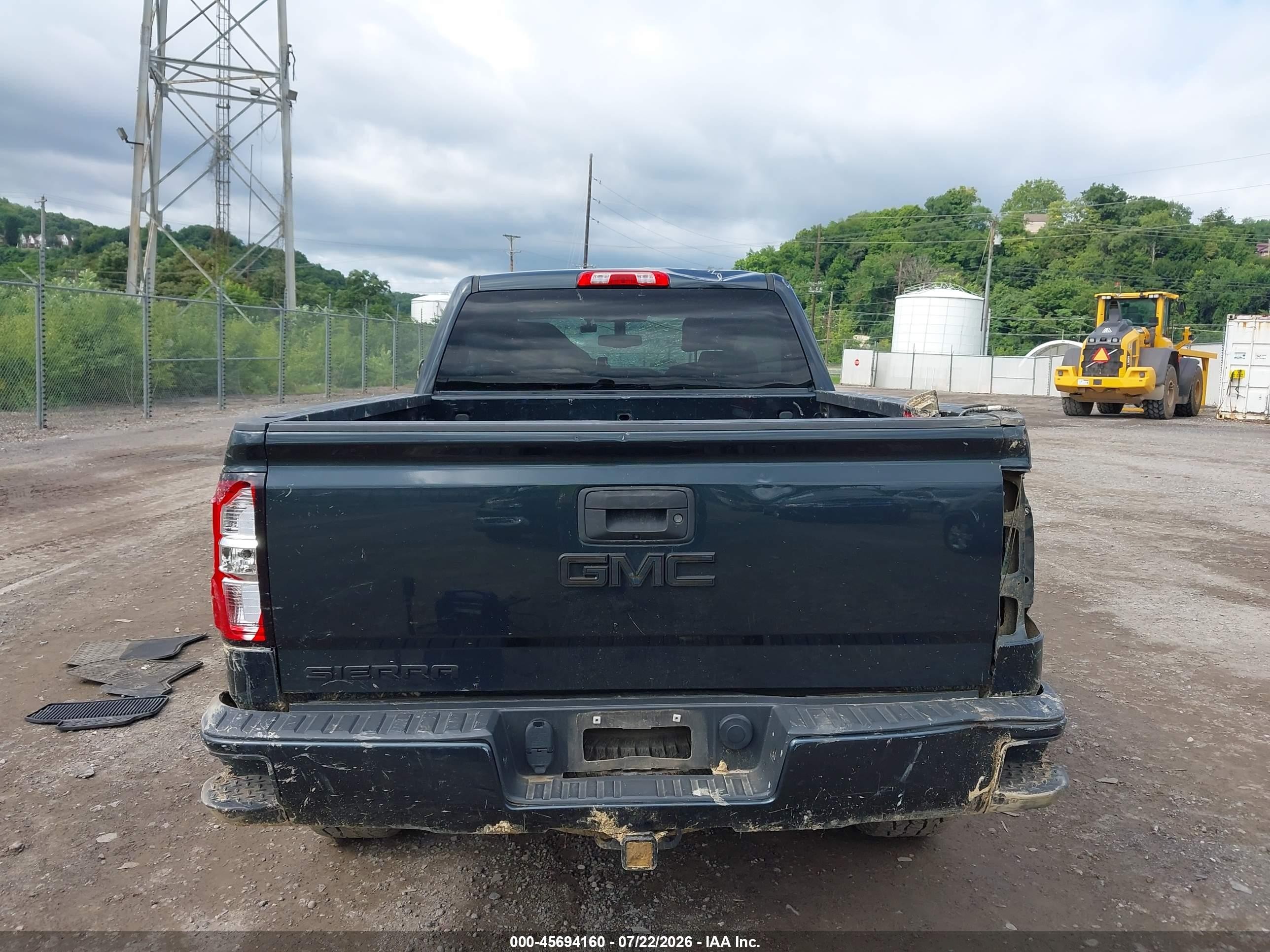 2017 Gmc Sierra 1500 Gray vin: 1GTV2LEC5HZ383509