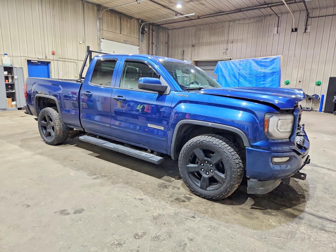2016 Gmc Sierra K1500 Blue vin: 1GTV2LEC8GZ274654