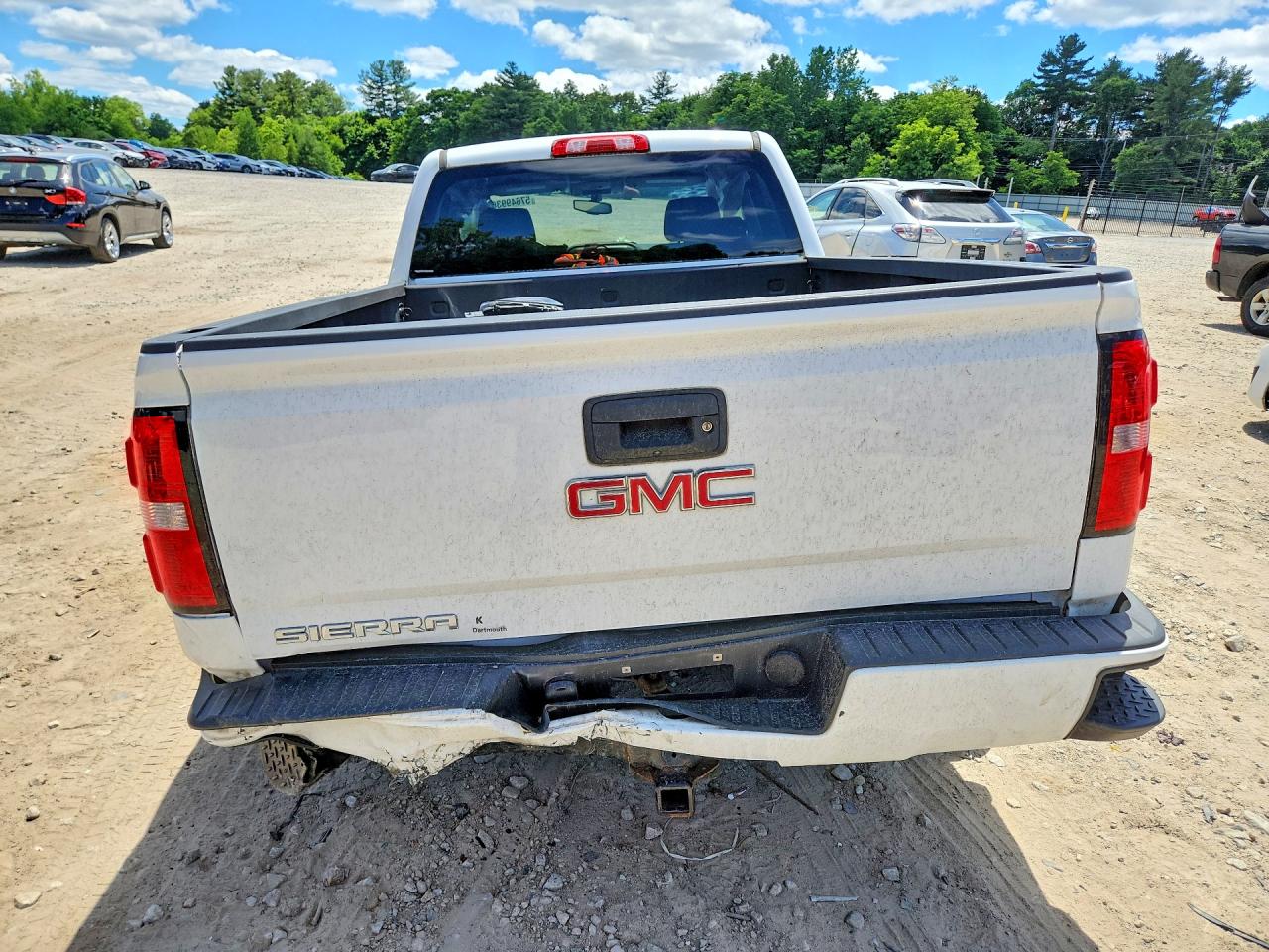 2018 Gmc Sierra K1500 White vin: 1GTV2LEC9JZ239953