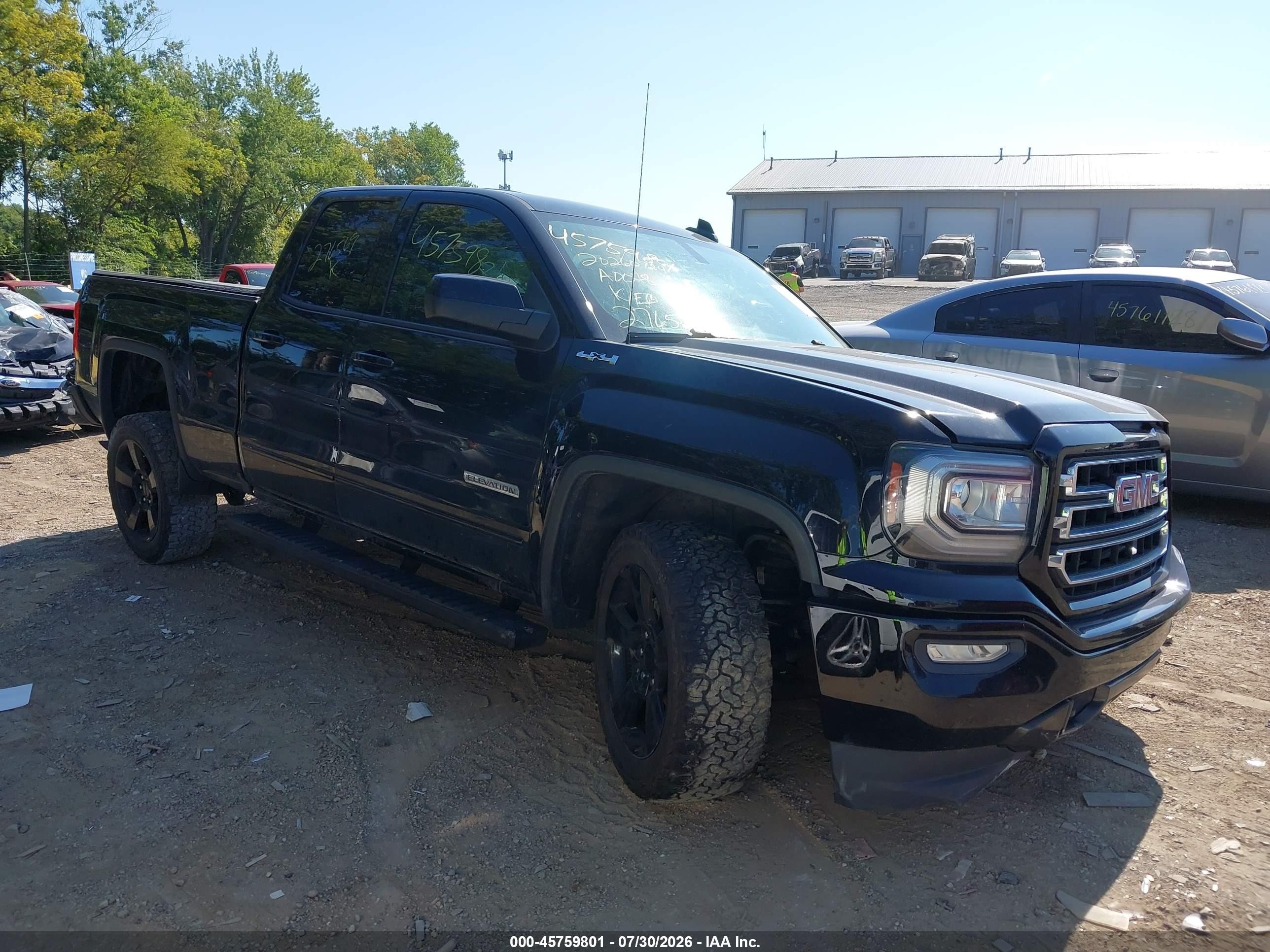 2018 Gmc Sierra 1500 Black vin: 1GTV2LEH1JZ276569
