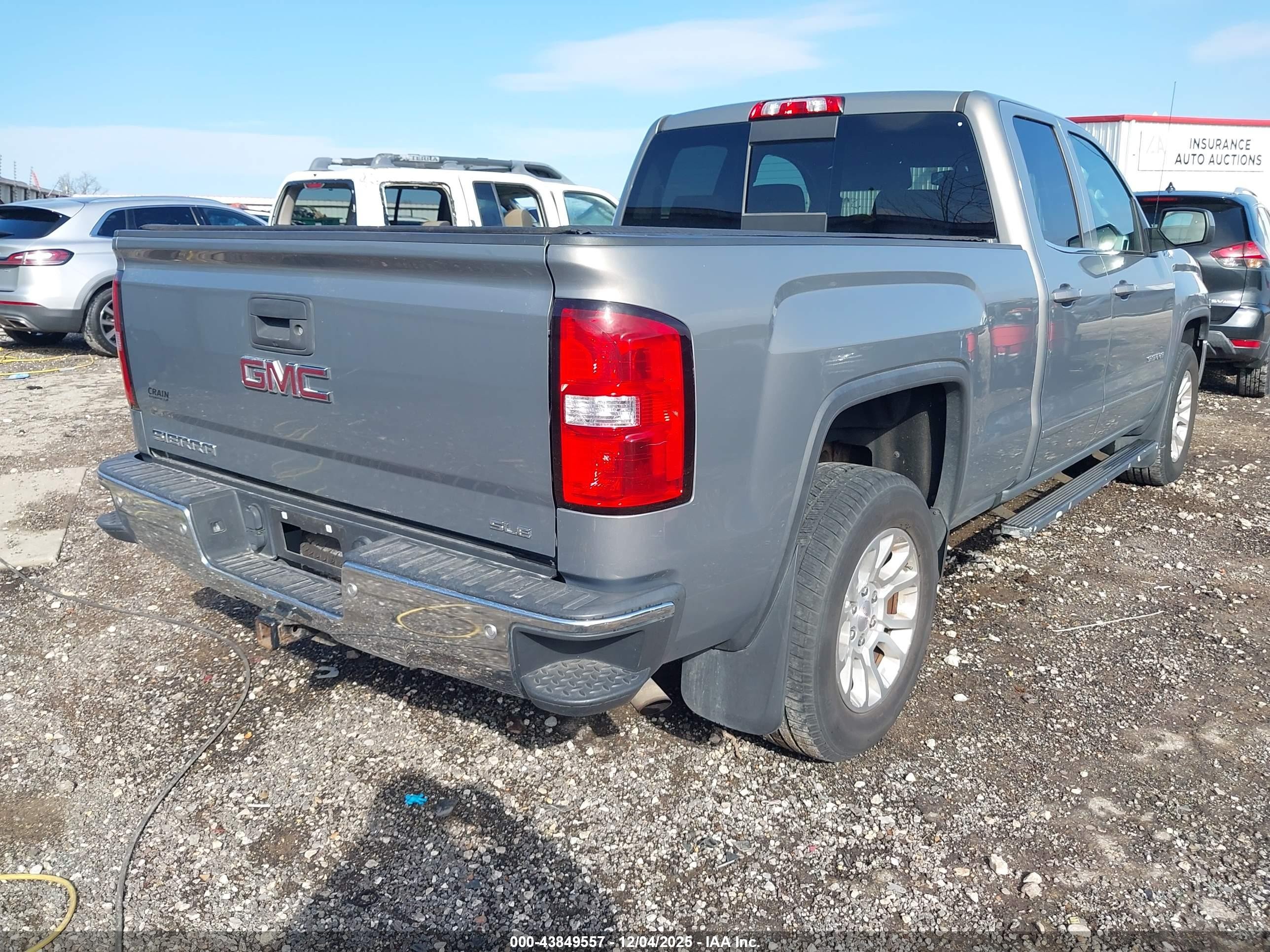 2017 Gmc Sierra 1500 Sle Серебряный vin: 1GTV2MEC1HZ265964