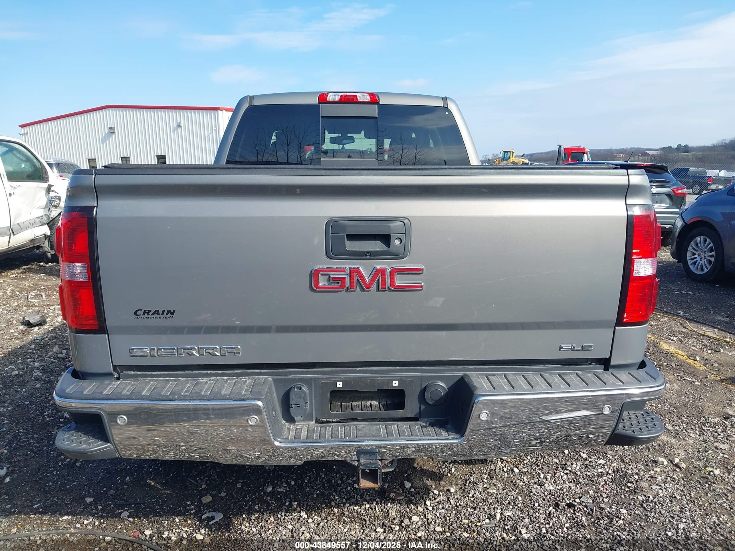 2017 Gmc Sierra 1500 Sle Серебряный vin: 1GTV2MEC1HZ265964