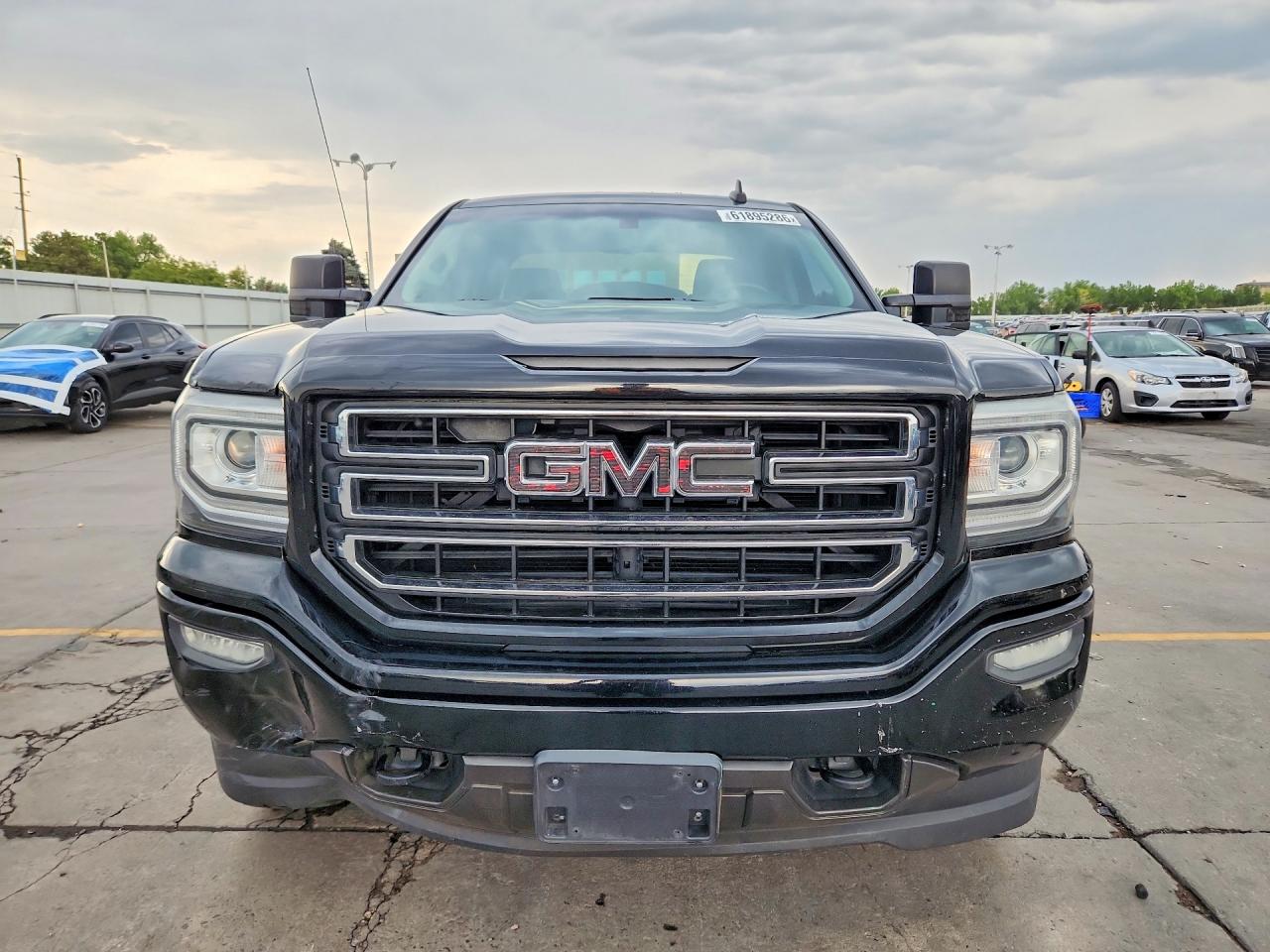 2017 Gmc Sierra K1500 Sle Black vin: 1GTV2MEC2HZ278674