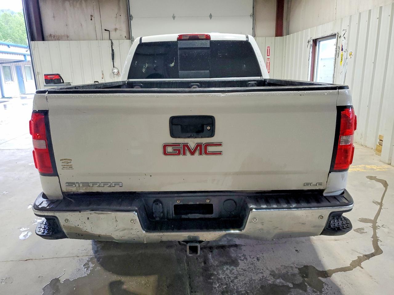 2017 Gmc Sierra K1500 Sle White vin: 1GTV2MEC3HZ173562
