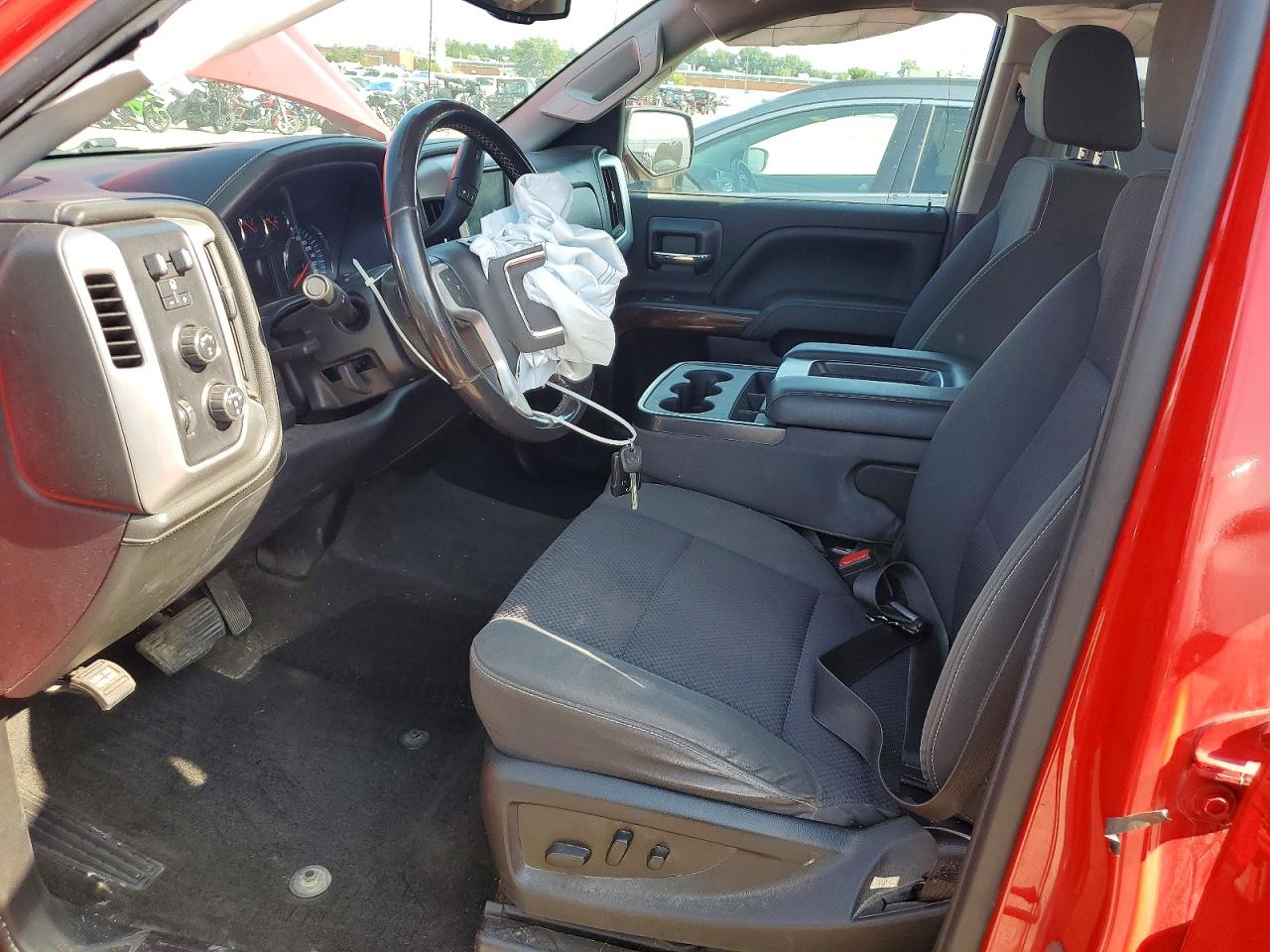 2018 Gmc Sierra K1500 Sle Red vin: 1GTV2MEC7JZ333478