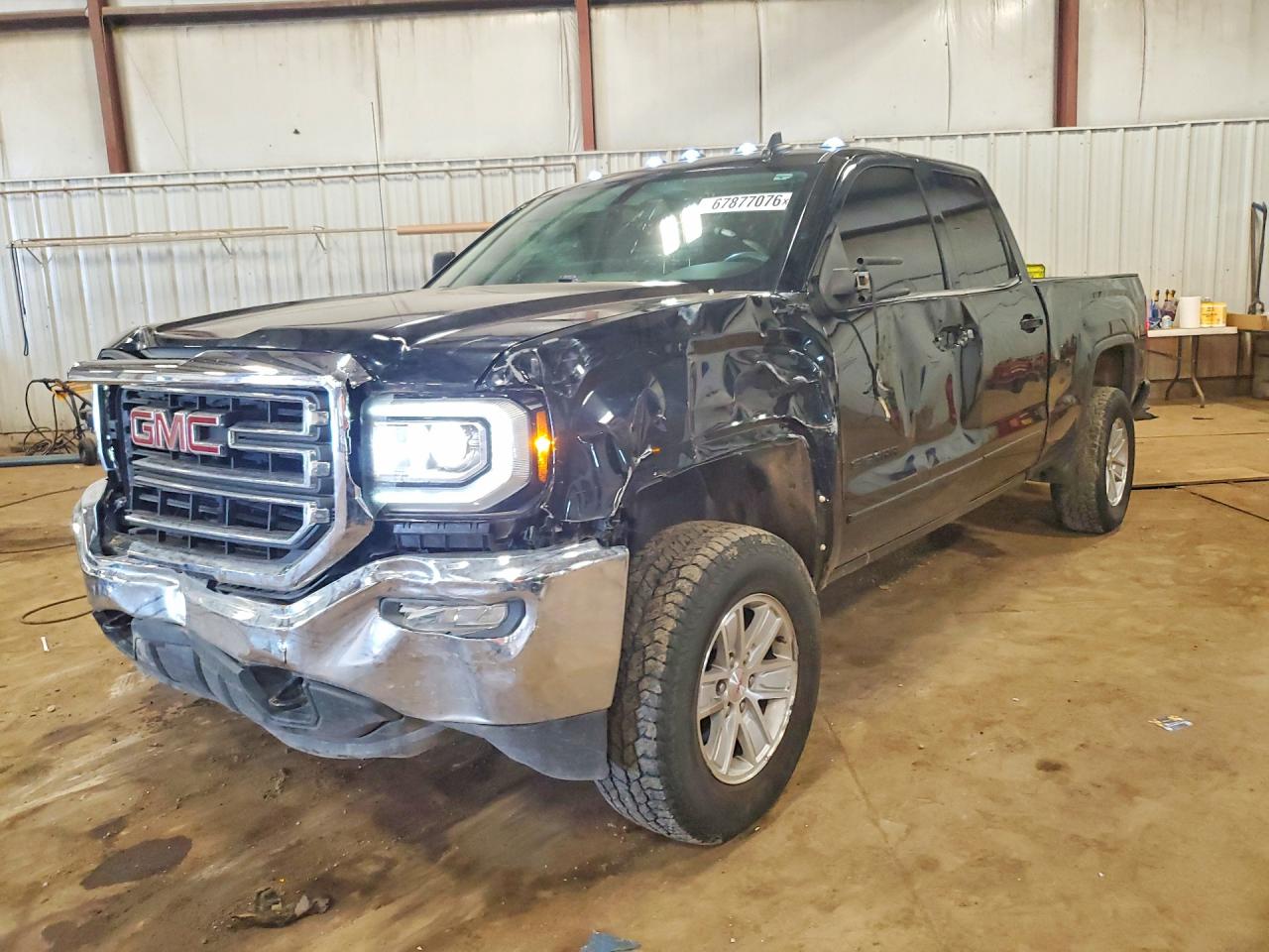 2018 Gmc Sierra K1500 Sle Black vin: 1GTV2MEH1JZ358520