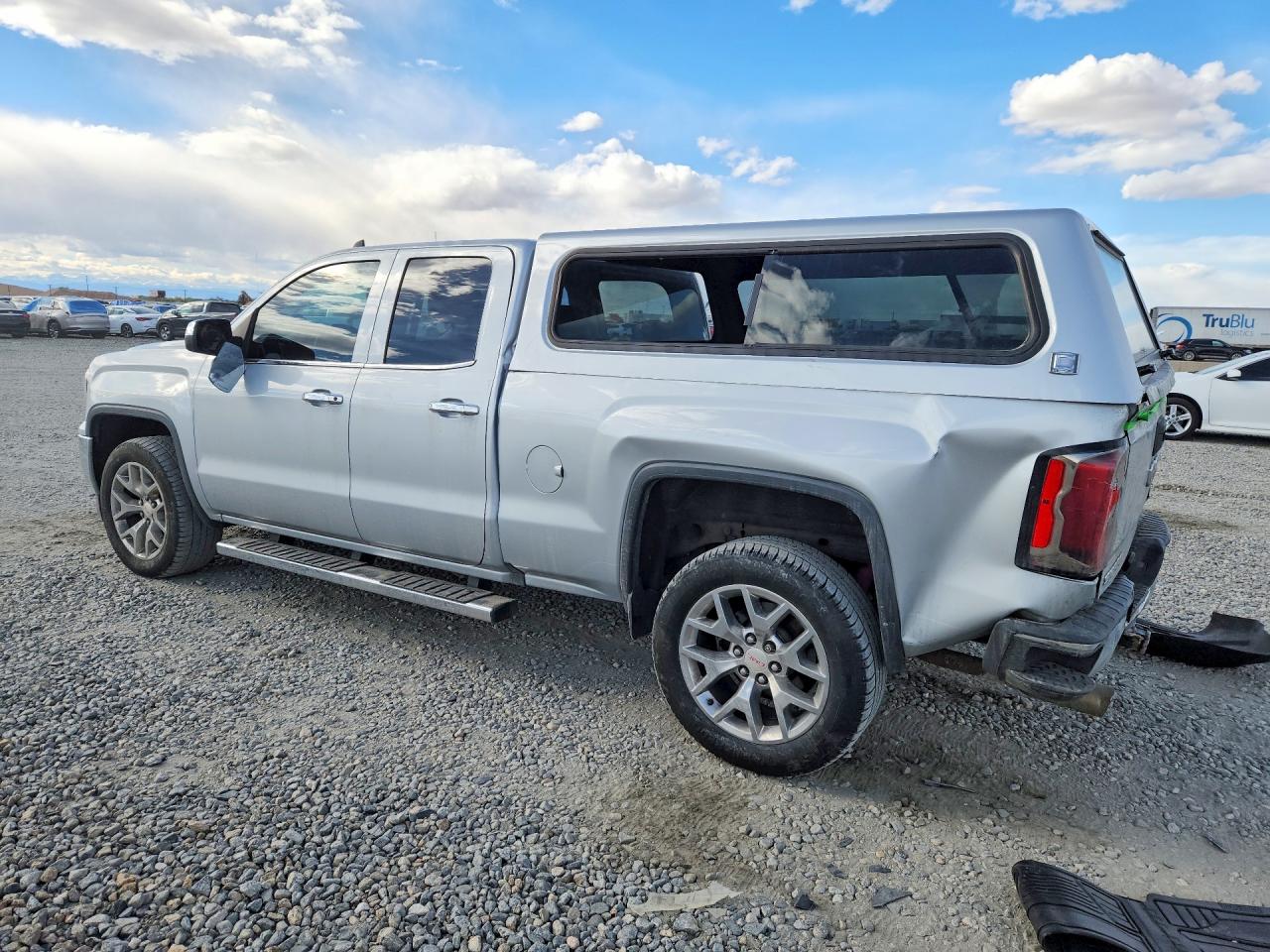 2018 Gmc Sierra K1500 Slt Silver vin: 1GTV2NEC0JZ207128