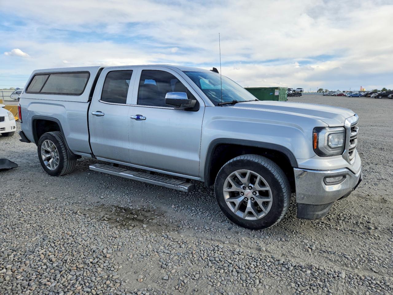 2018 Gmc Sierra K1500 Slt Silver vin: 1GTV2NEC0JZ207128