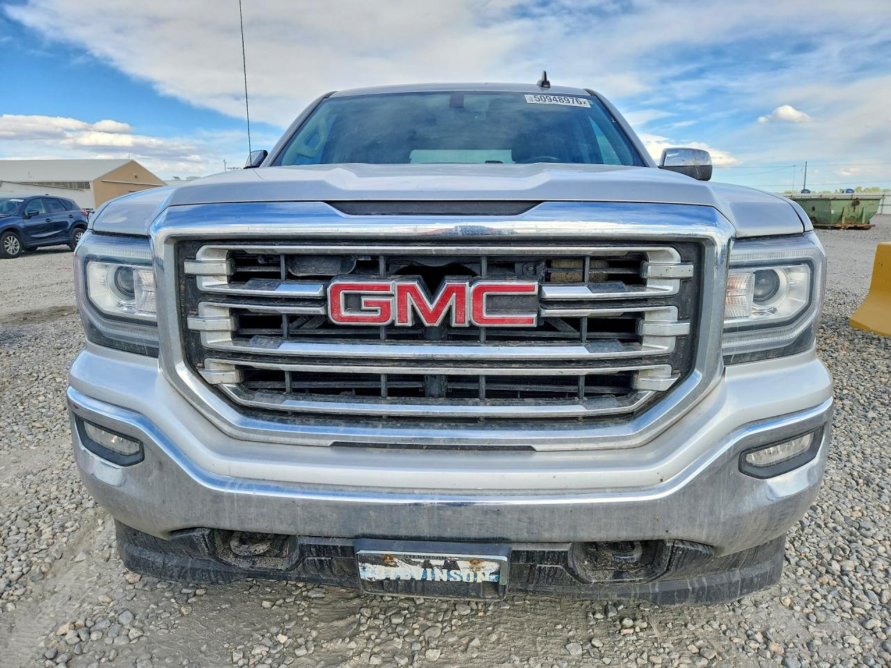 2018 Gmc Sierra K1500 Slt Silver vin: 1GTV2NEC0JZ207128