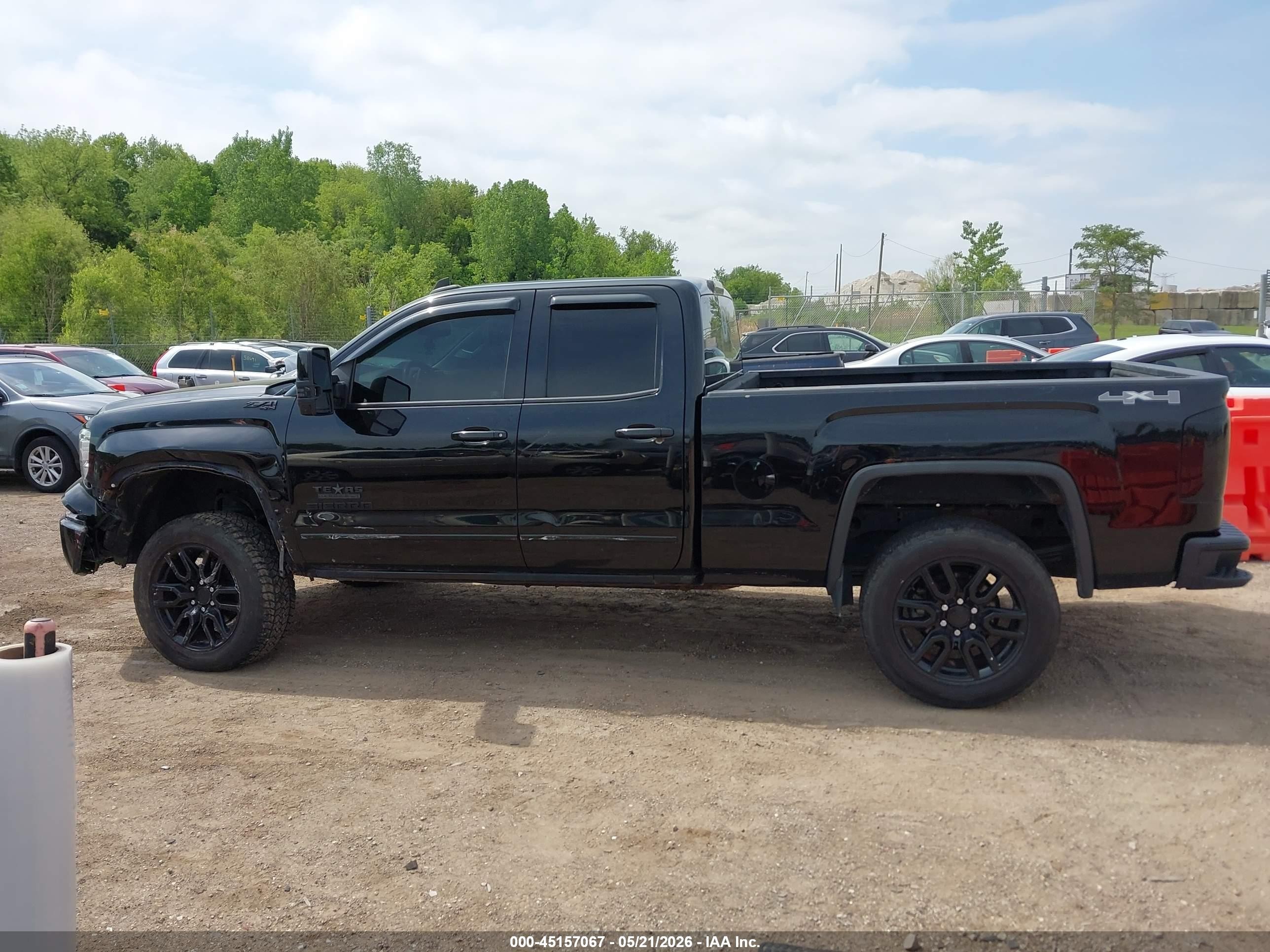 2015 Gmc Sierra 1500 Black vin: 1GTV2TEC0FZ416834