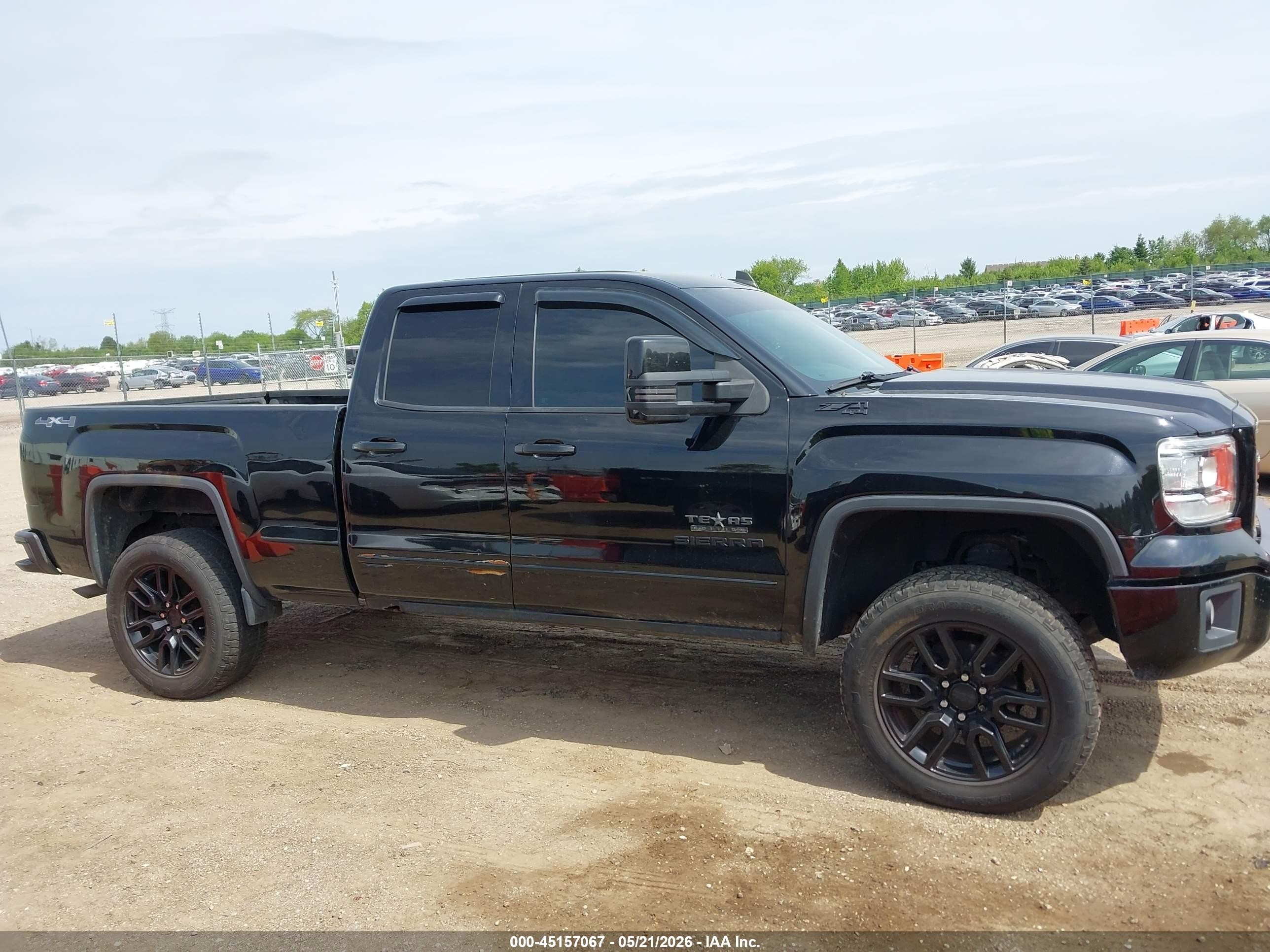 2015 Gmc Sierra 1500 Black vin: 1GTV2TEC0FZ416834