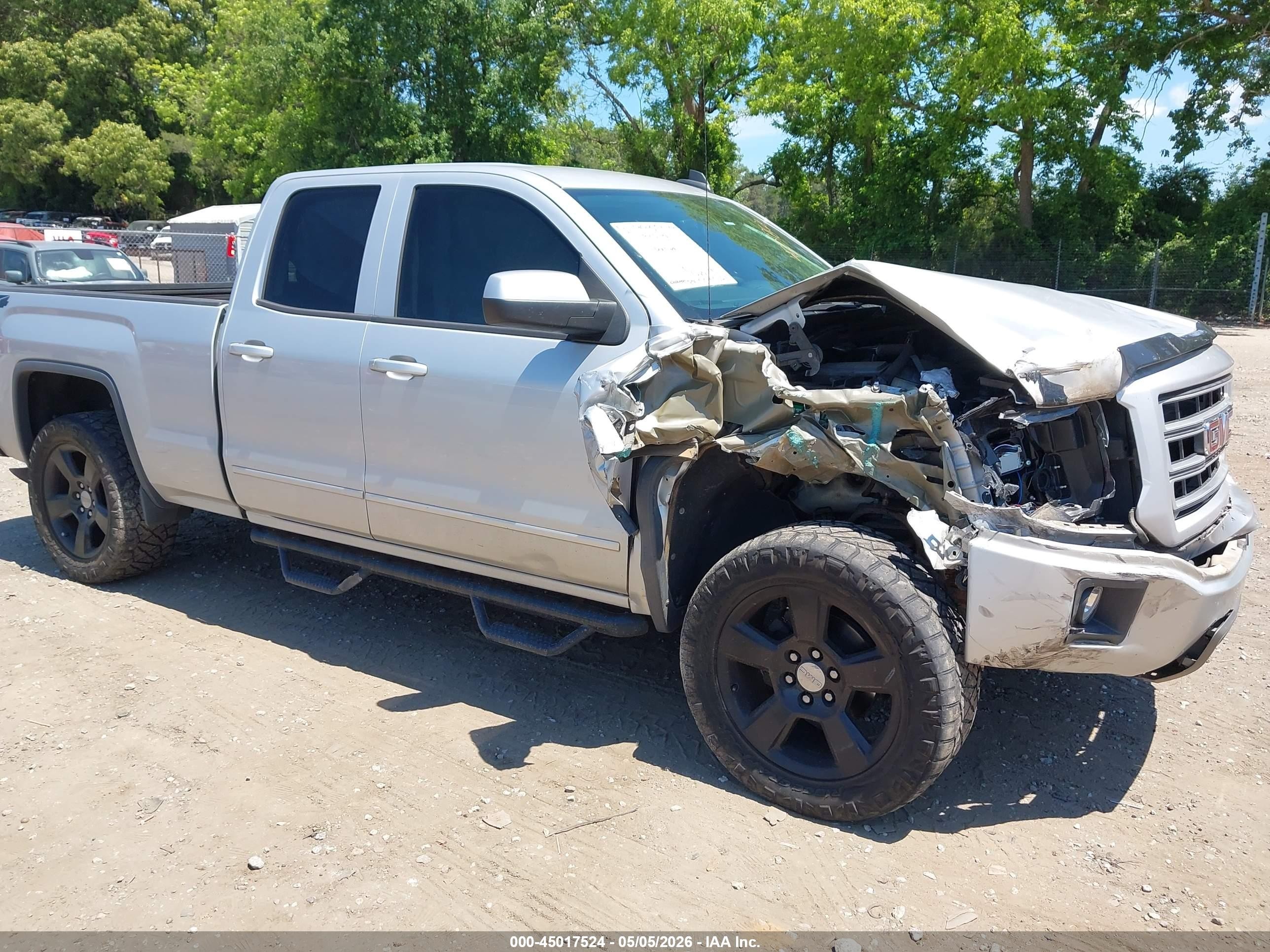 2015 Gmc Sierra 1500 Silver vin: 1GTV2TEC1FZ374075