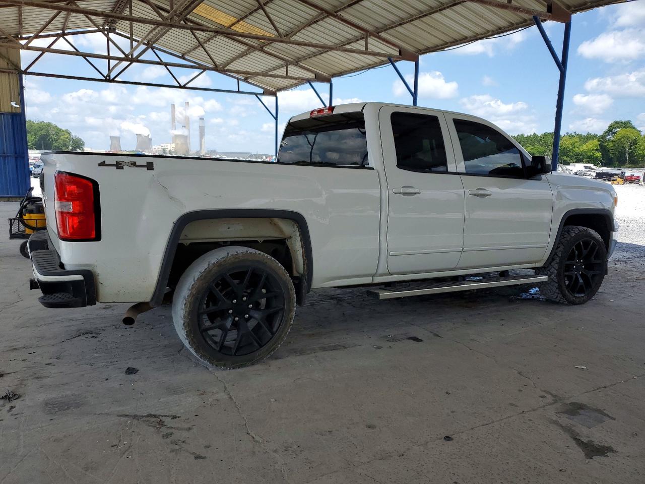 2015 Gmc Sierra K1500 White vin: 1GTV2TEC2FZ272266