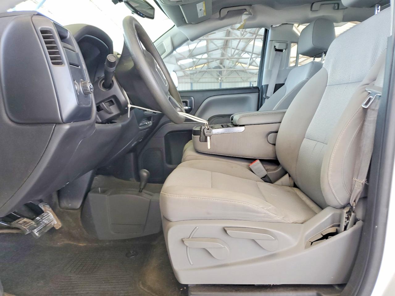 2015 Gmc Sierra K1500 White vin: 1GTV2TEC2FZ272266