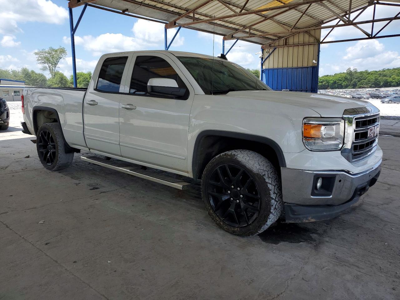 2015 Gmc Sierra K1500 White vin: 1GTV2TEC2FZ272266