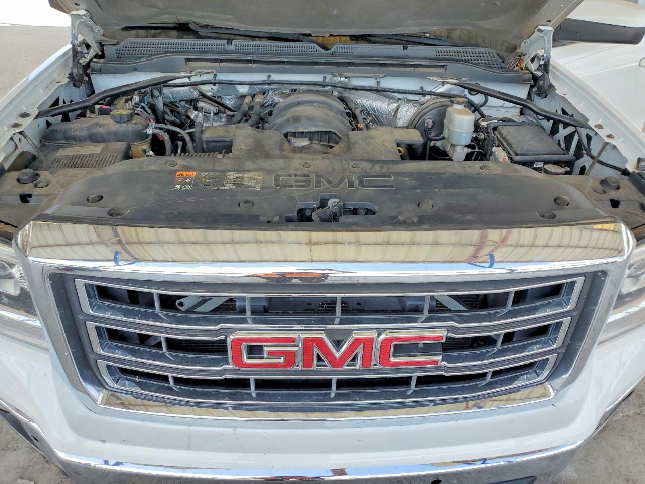 2015 Gmc Sierra K1500 White vin: 1GTV2TEC2FZ272266