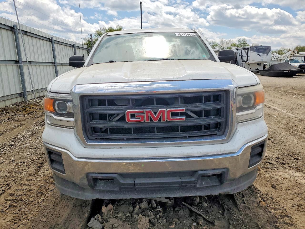 2015 Gmc Sierra K1500 White vin: 1GTV2TEC3FZ395882