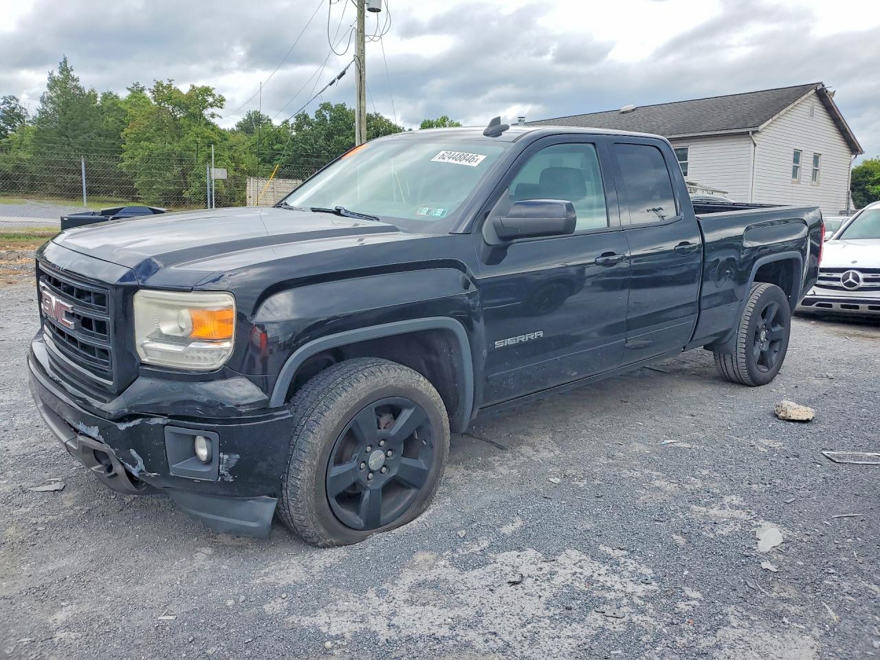 2015 Gmc Sierra K1500 Black vin: 1GTV2TEC3FZ405567