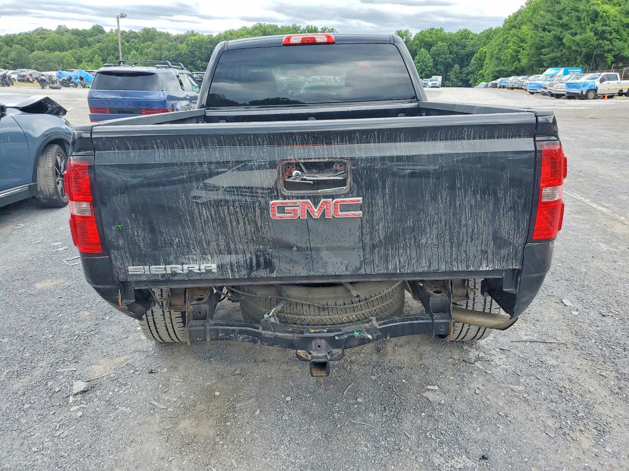 2015 Gmc Sierra K1500 Black vin: 1GTV2TEC3FZ405567