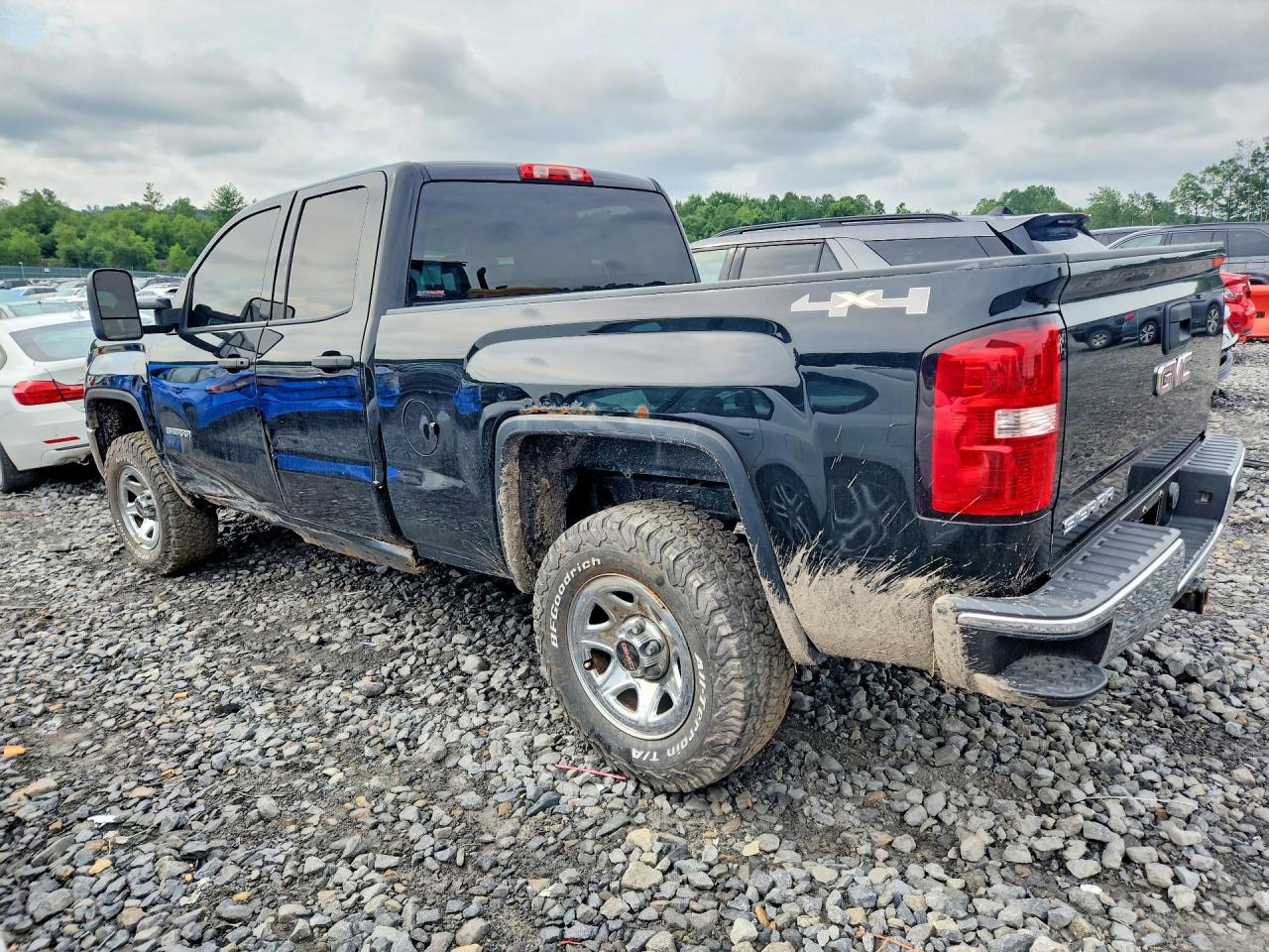 2015 Gmc Sierra K1500 Black vin: 1GTV2TEC4FZ204308