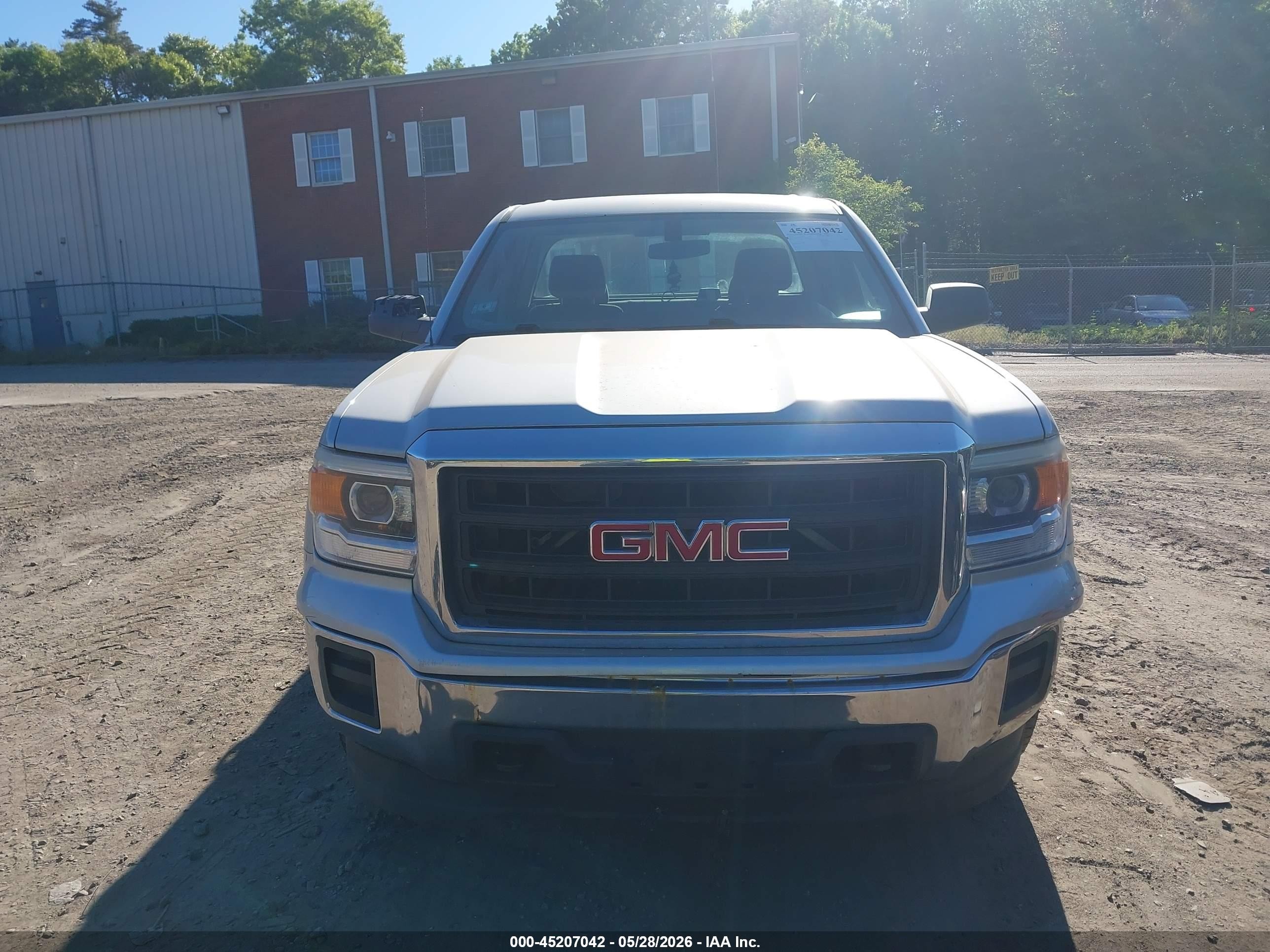 2015 Gmc Sierra 1500   Silver vin: 1GTV2TEC6FZ166032