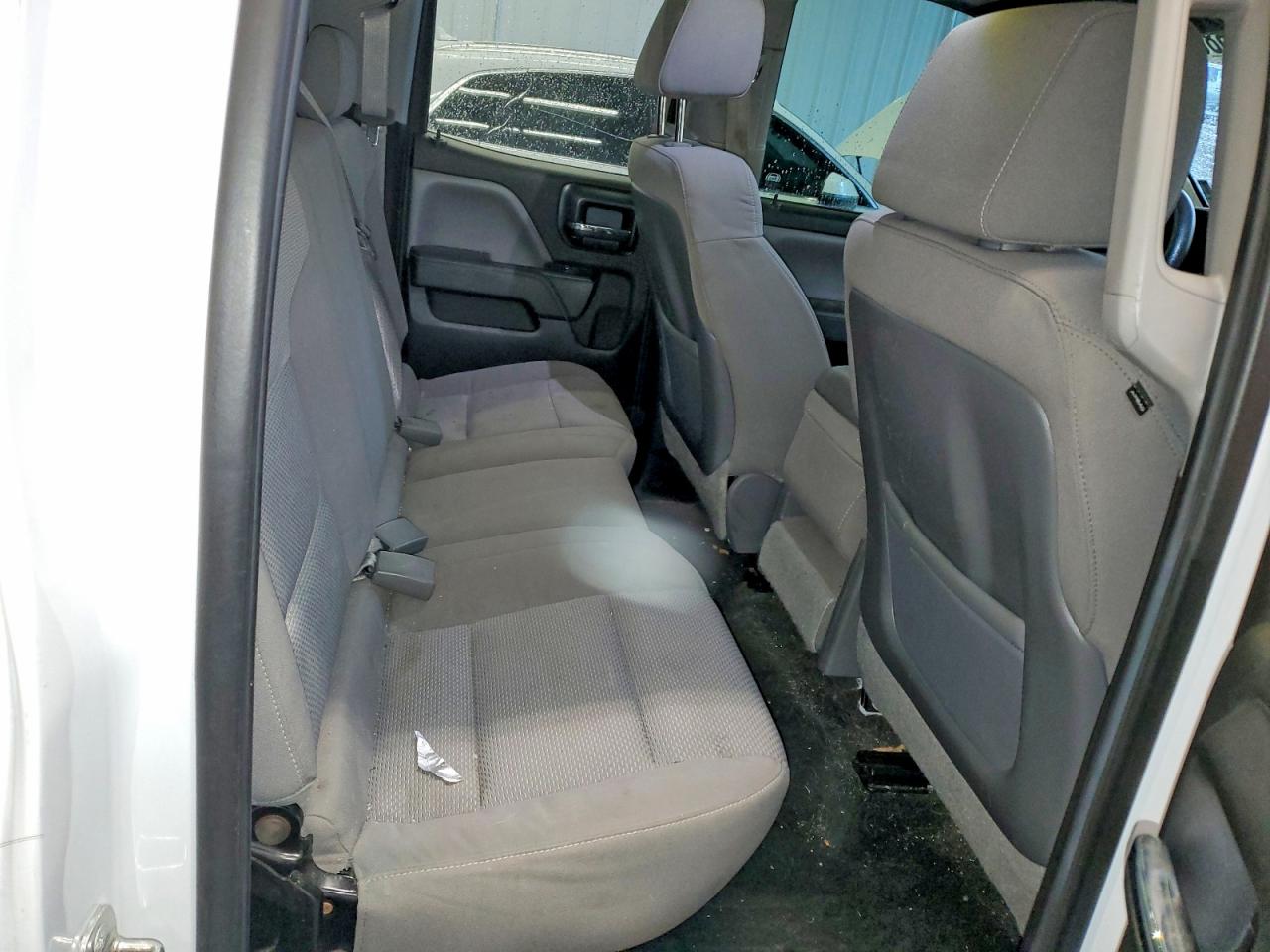 2015 Gmc Sierra K1500 White vin: 1GTV2TEC6FZ387632