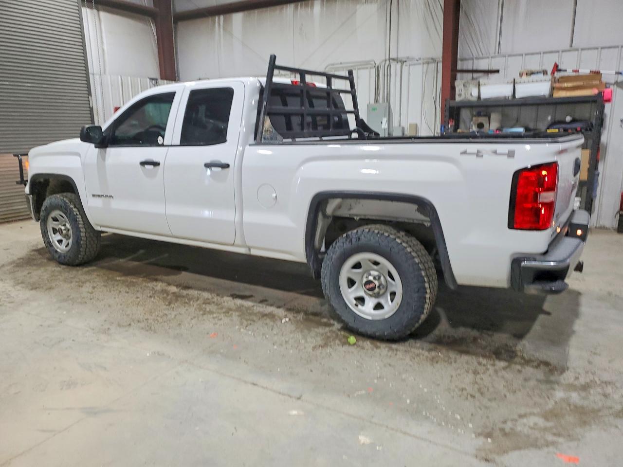 2015 Gmc Sierra K1500 White vin: 1GTV2TEC7FZ196396