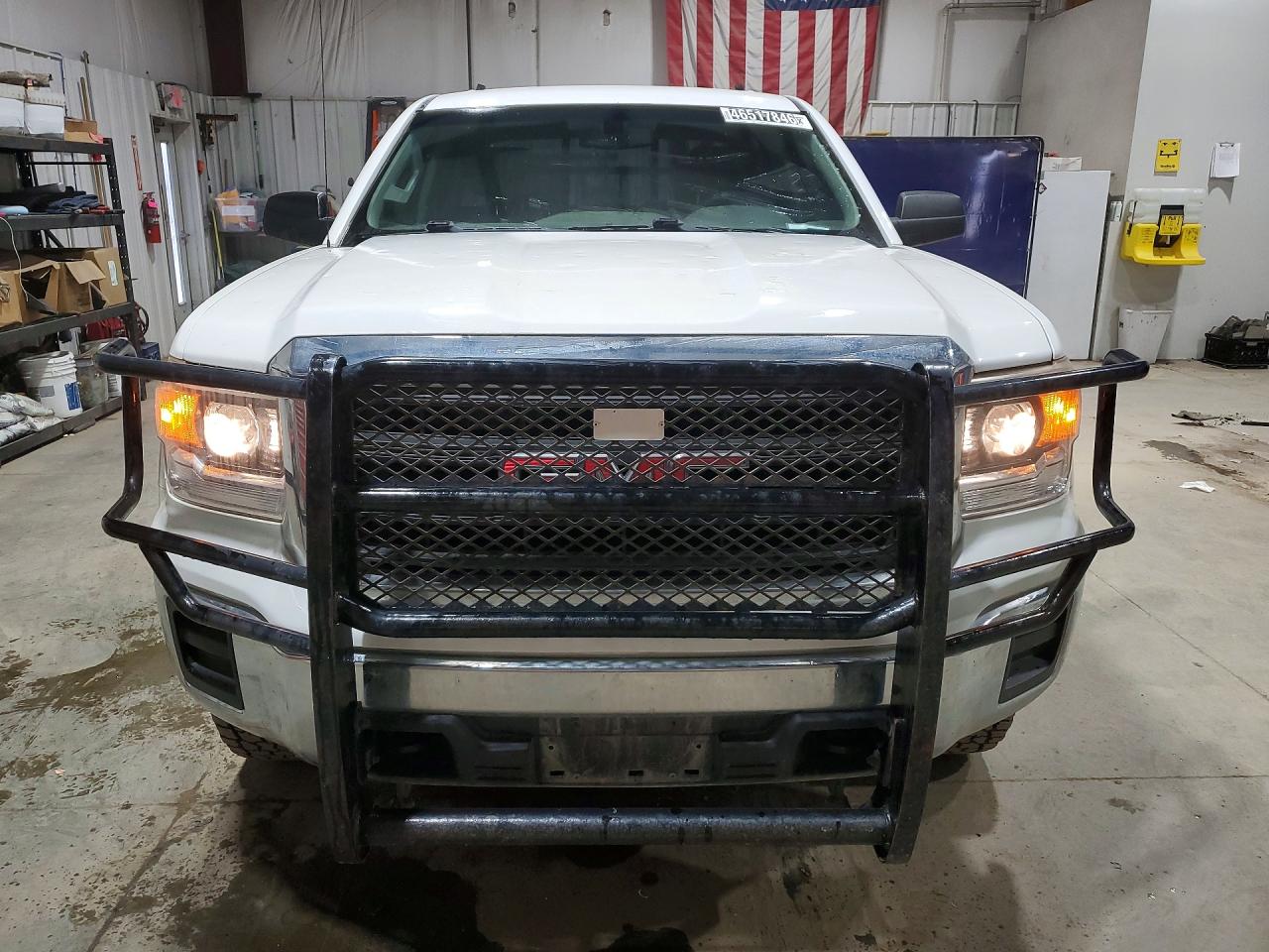 2015 Gmc Sierra K1500 White vin: 1GTV2TEC7FZ196396