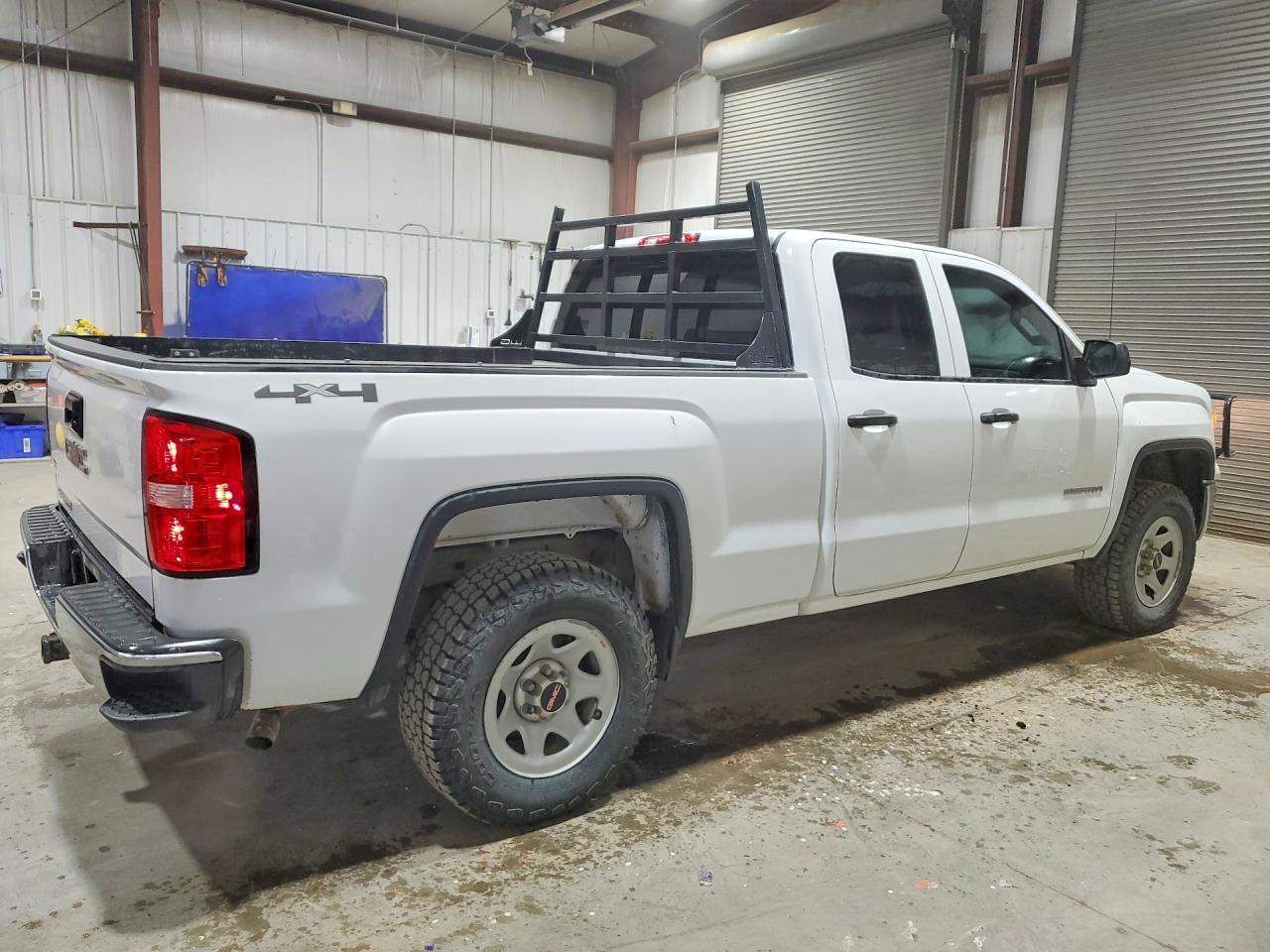 2015 Gmc Sierra K1500 White vin: 1GTV2TEC7FZ196396